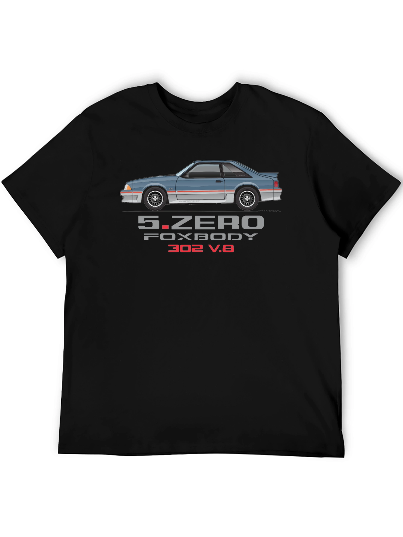5.Zero Foxbody V8 T-Shirt