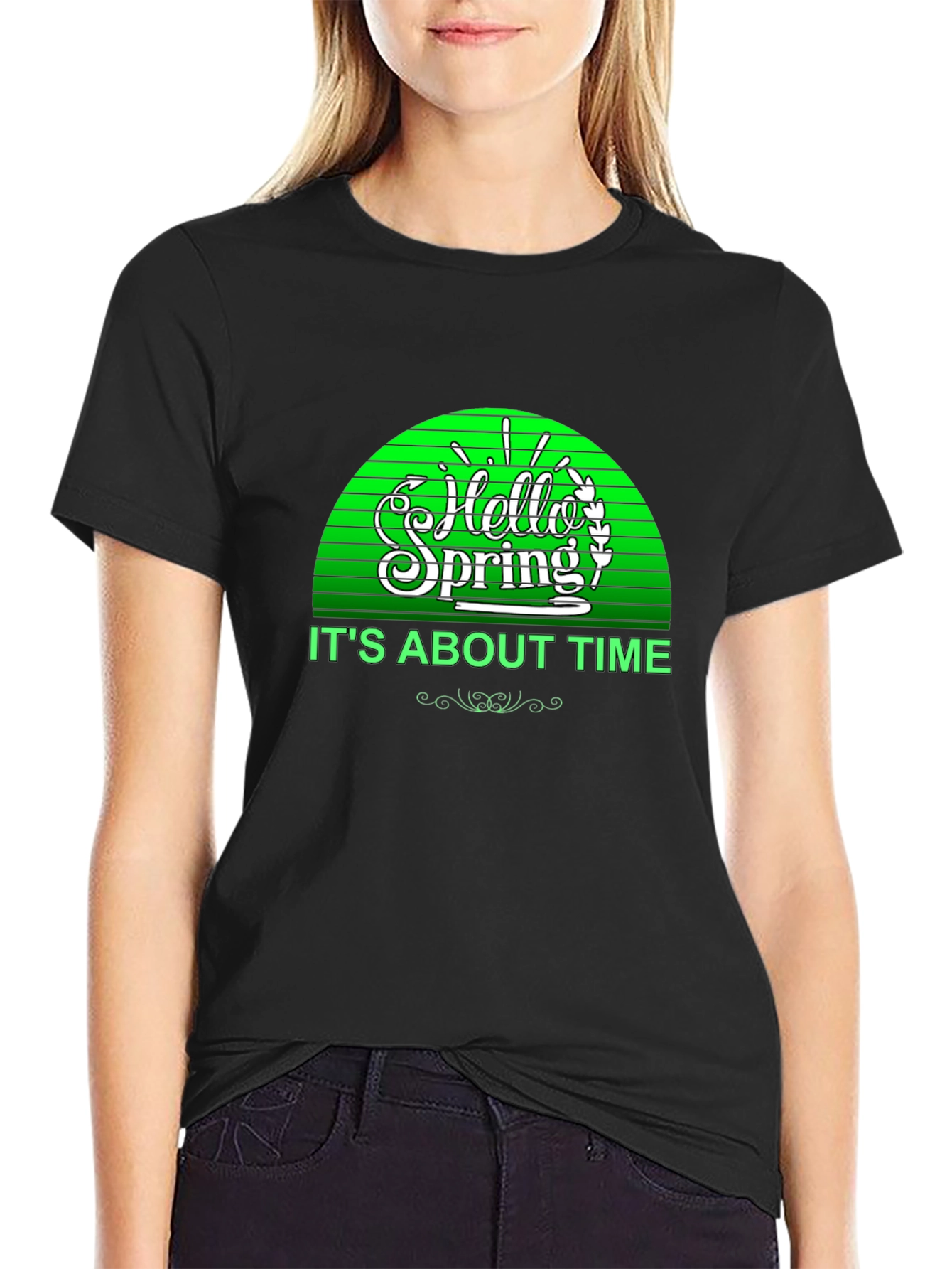 Hello Spring! Graphic T-Shirt - Springtime Apparel