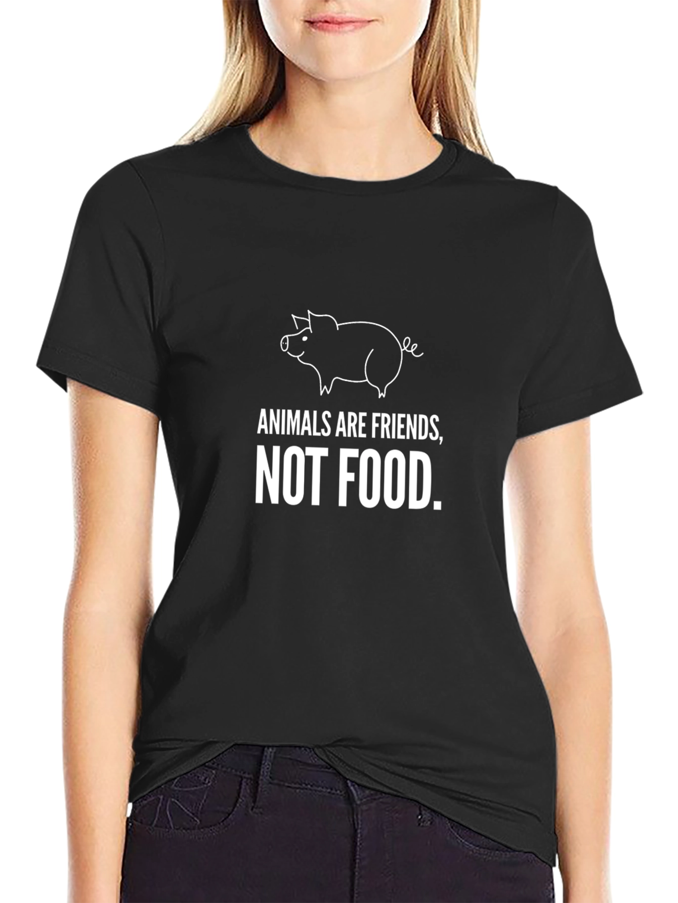 Animals are Friends Not Food T-Shirt