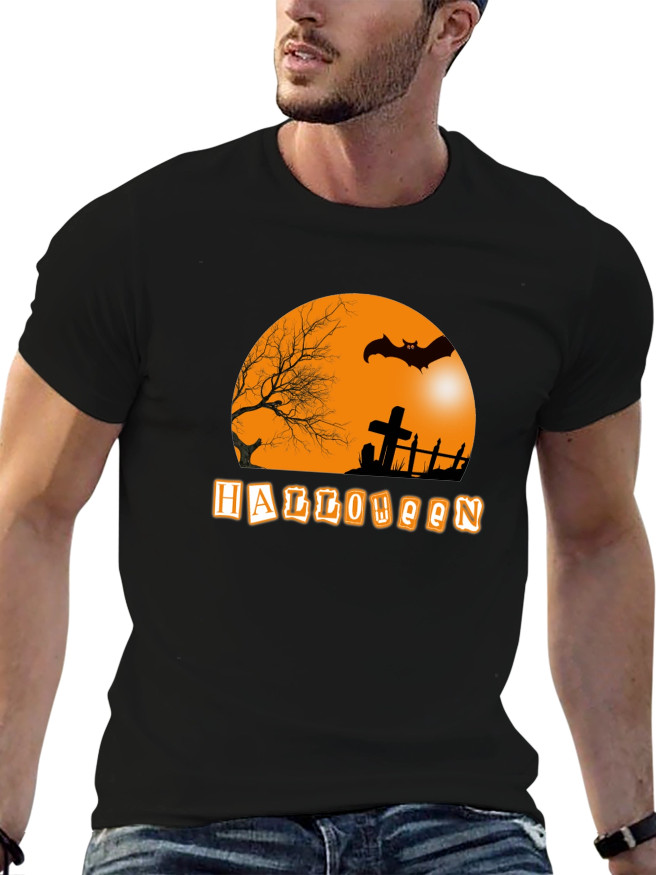 Halloween Graphic T-Shirt - Spooky Season Tee
