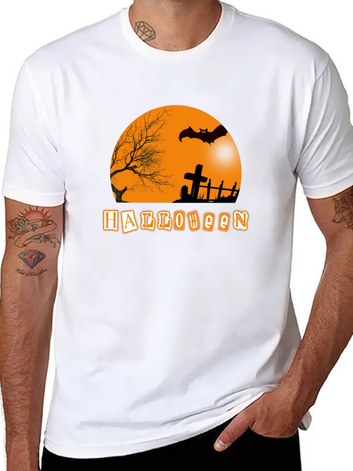 Halloween Graphic T-Shirt - Spooky Season Tee