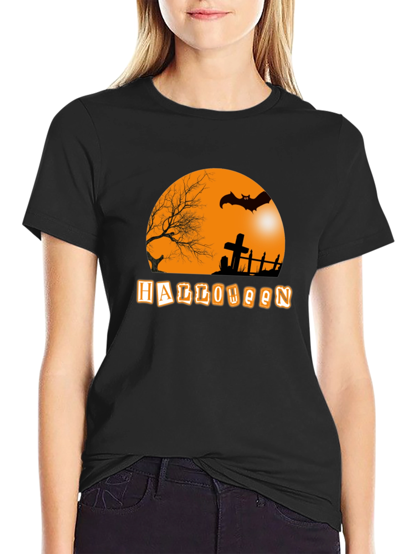 Halloween Graphic T-Shirt - Spooky Season Tee