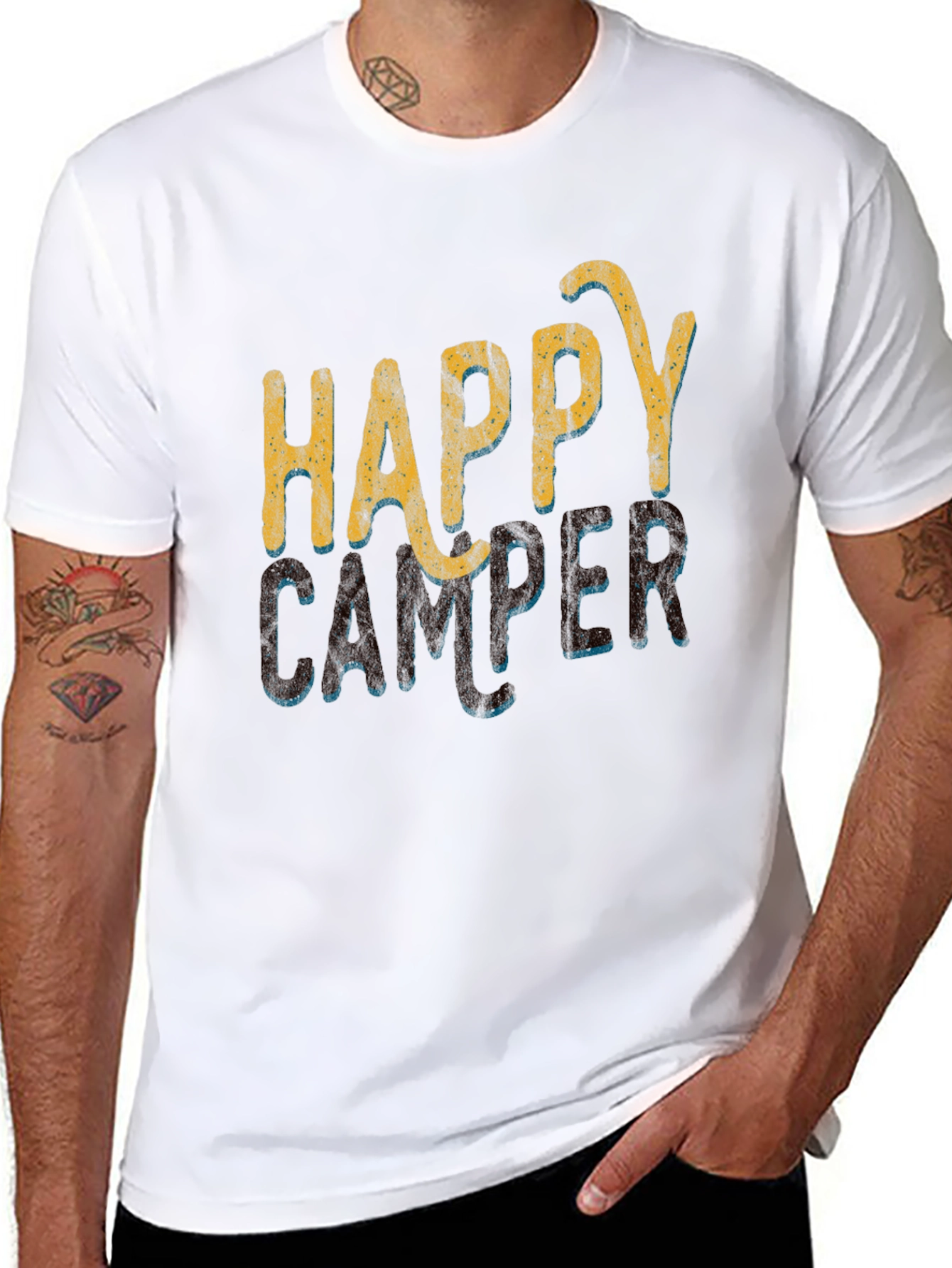 Happy Camper Graphic Tee - Unisex