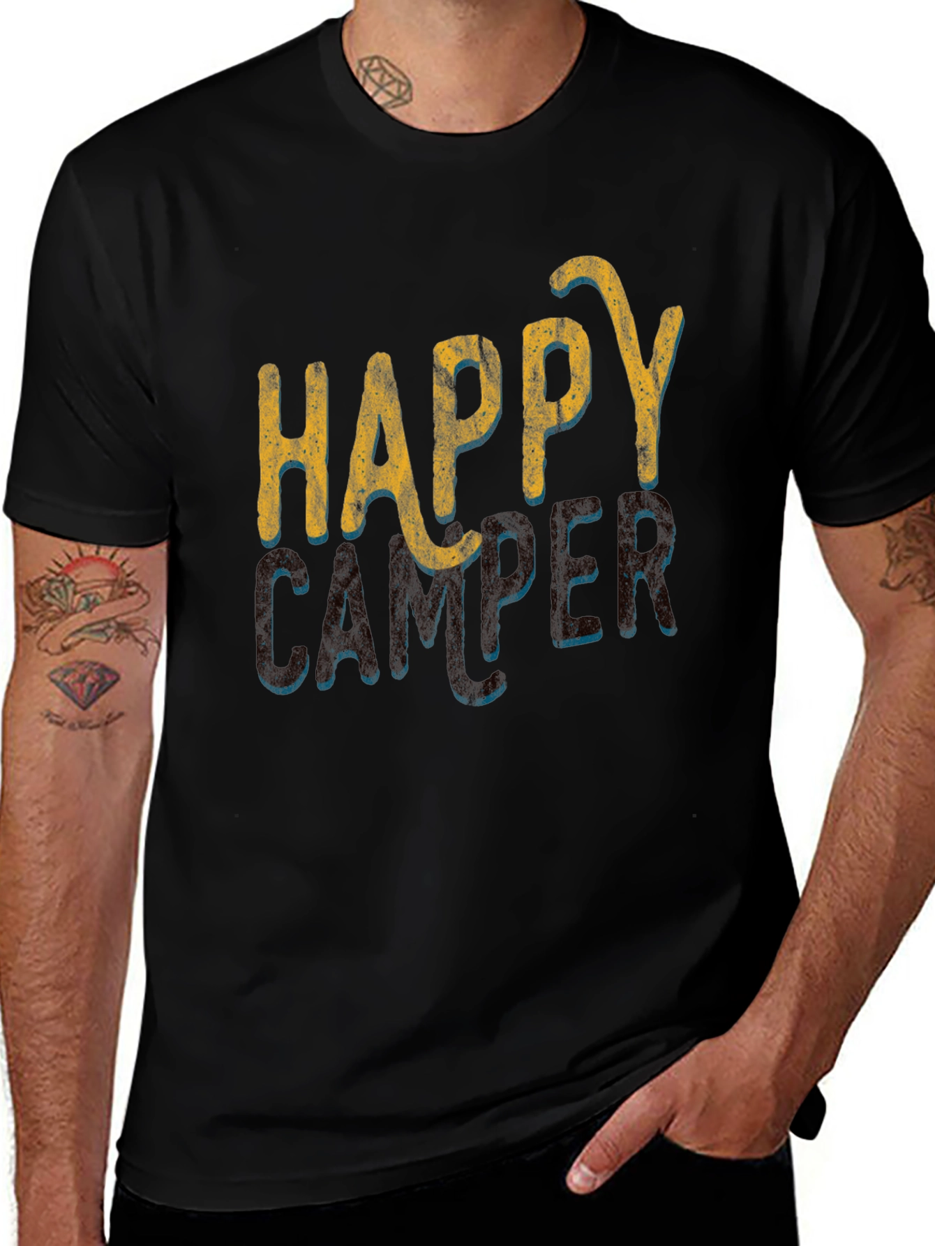 Happy Camper Graphic Tee - Unisex