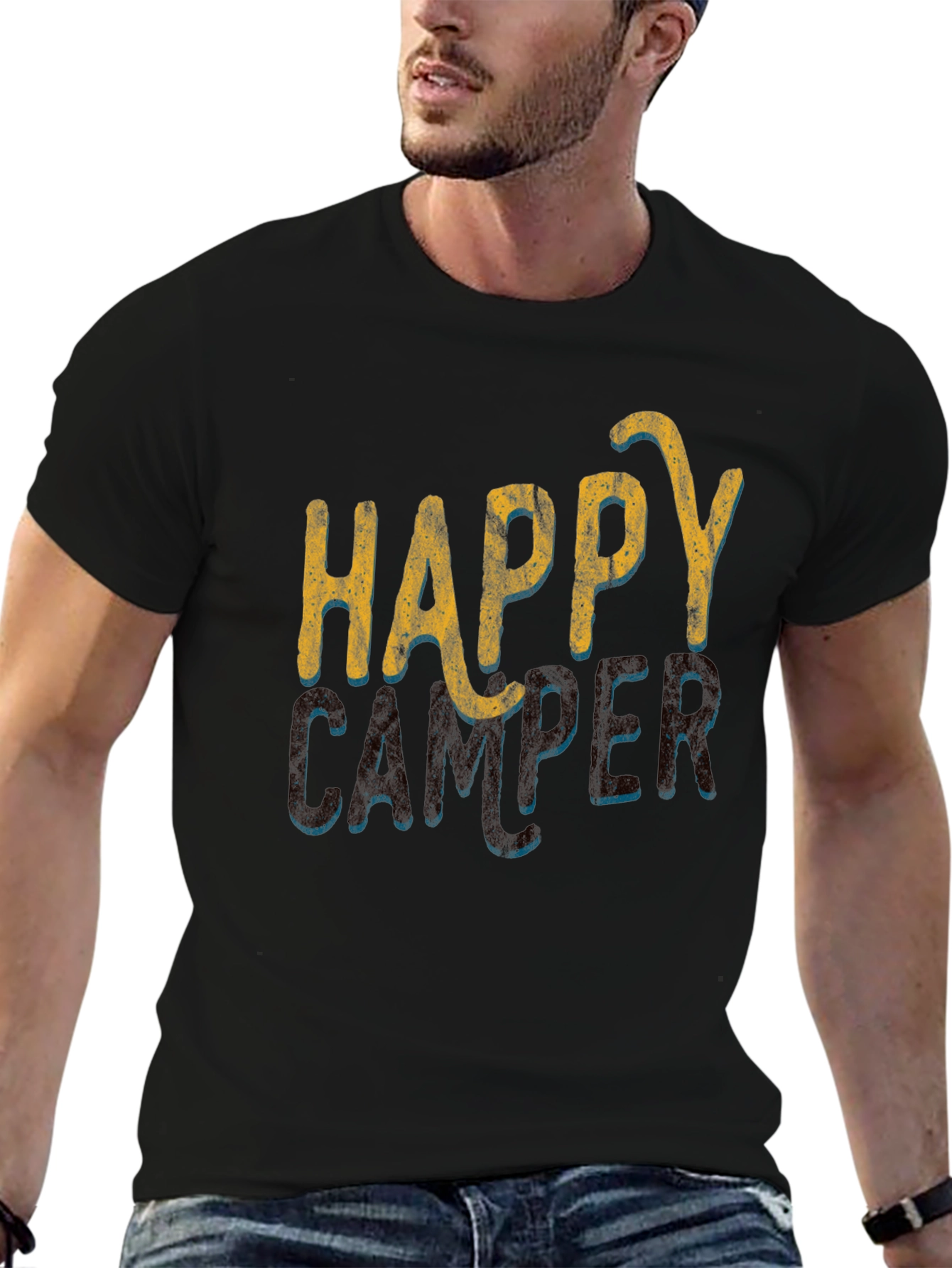 Happy Camper Graphic Tee - Unisex