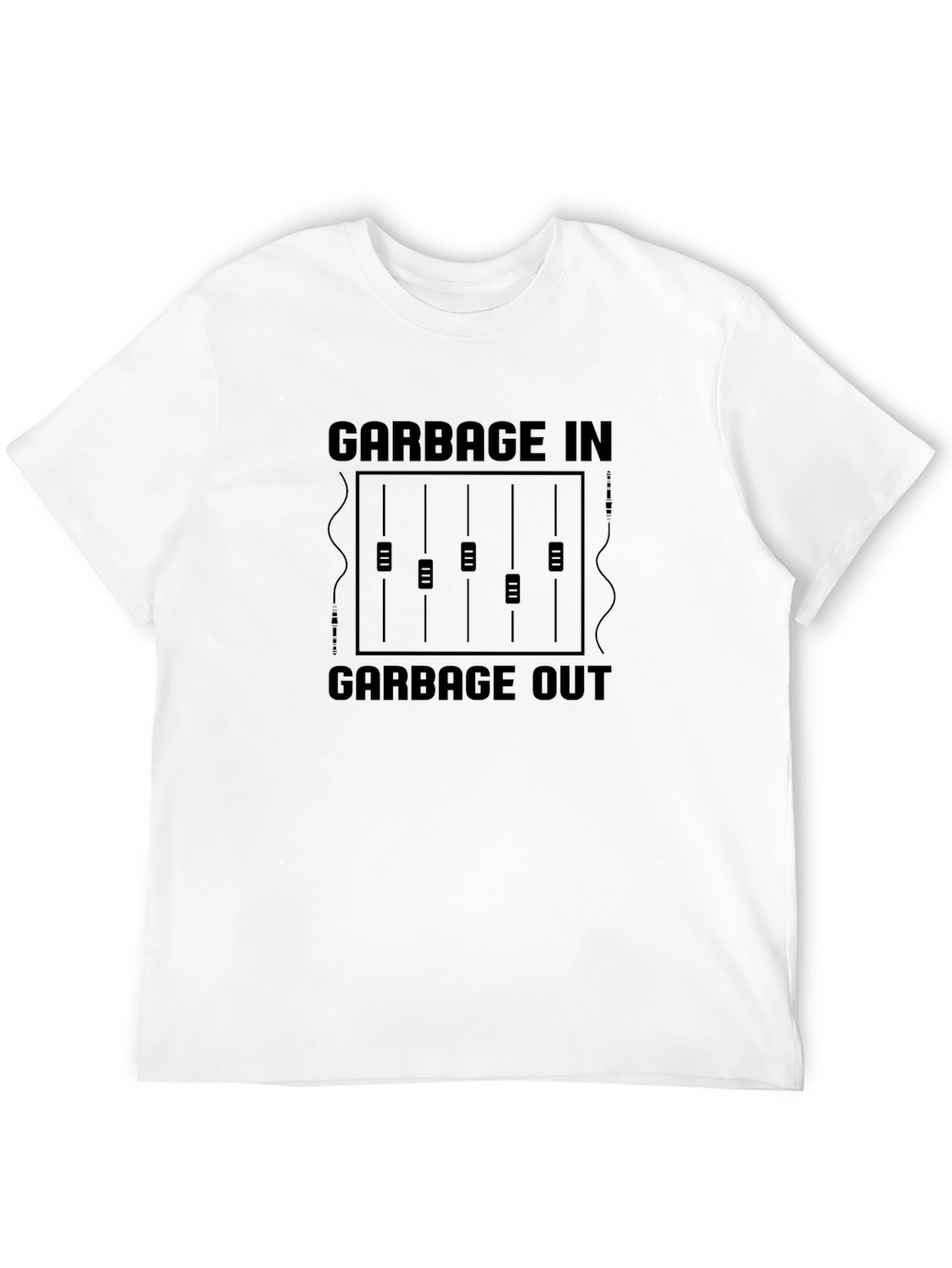 Garbage In Garbage Out Black T-Shirt