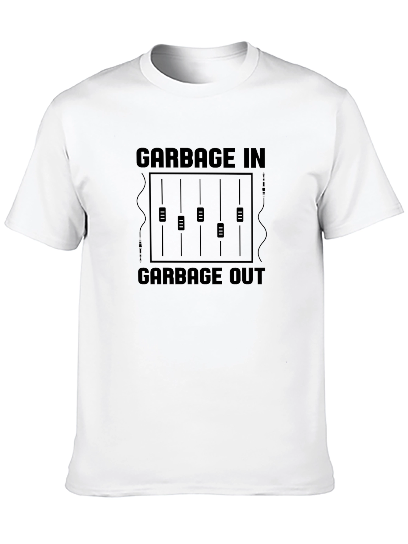 Garbage In Garbage Out Black T-Shirt