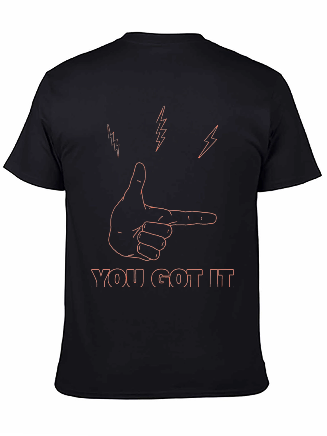You Got It Graphic Tee - Black