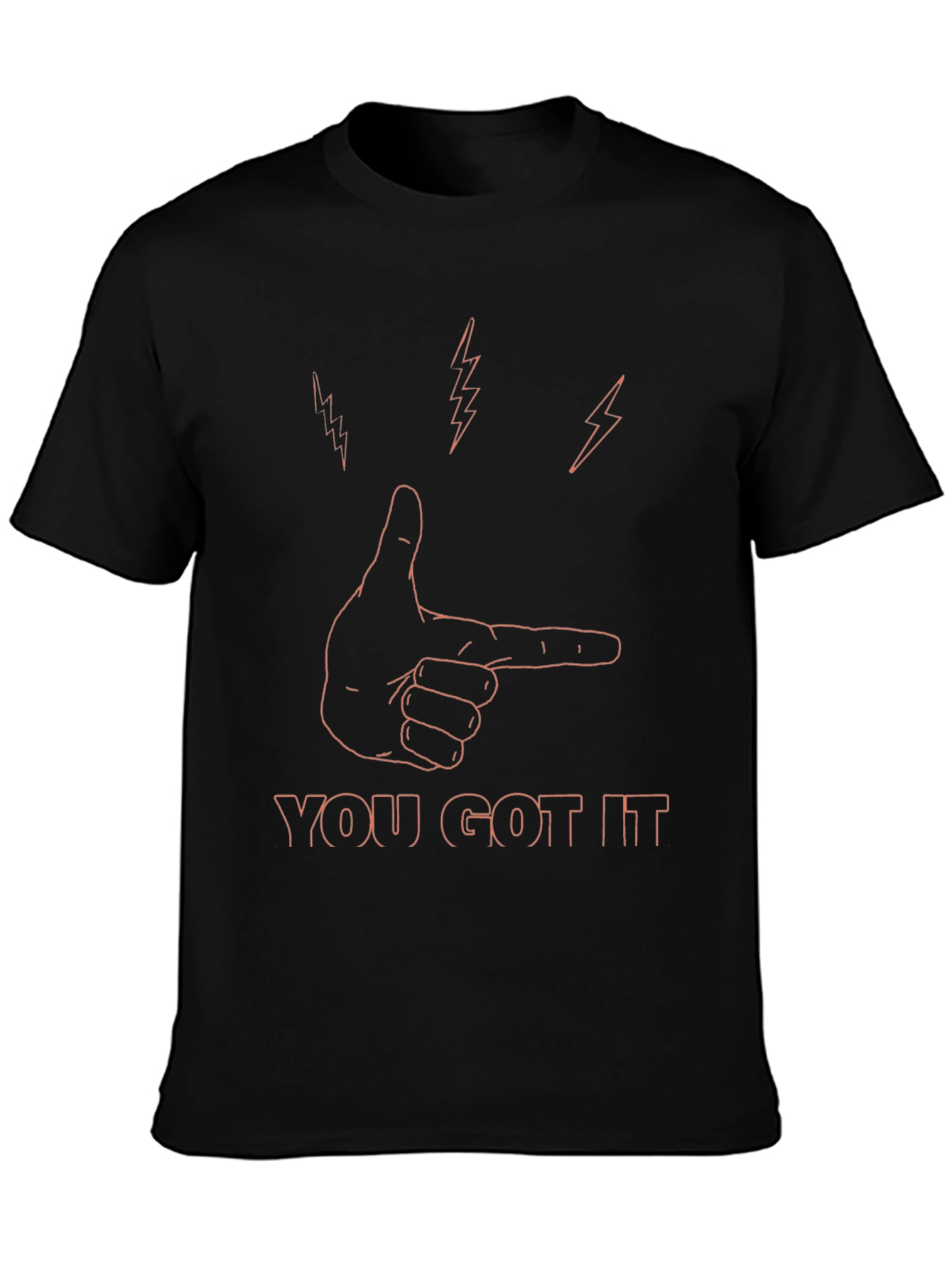 You Got It Graphic Tee - Black