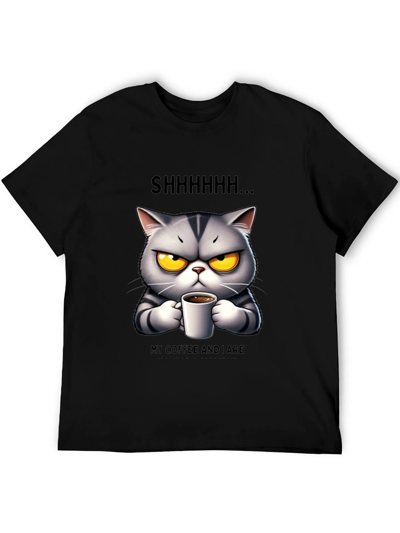Grumpy Cat Coffee T-Shirt