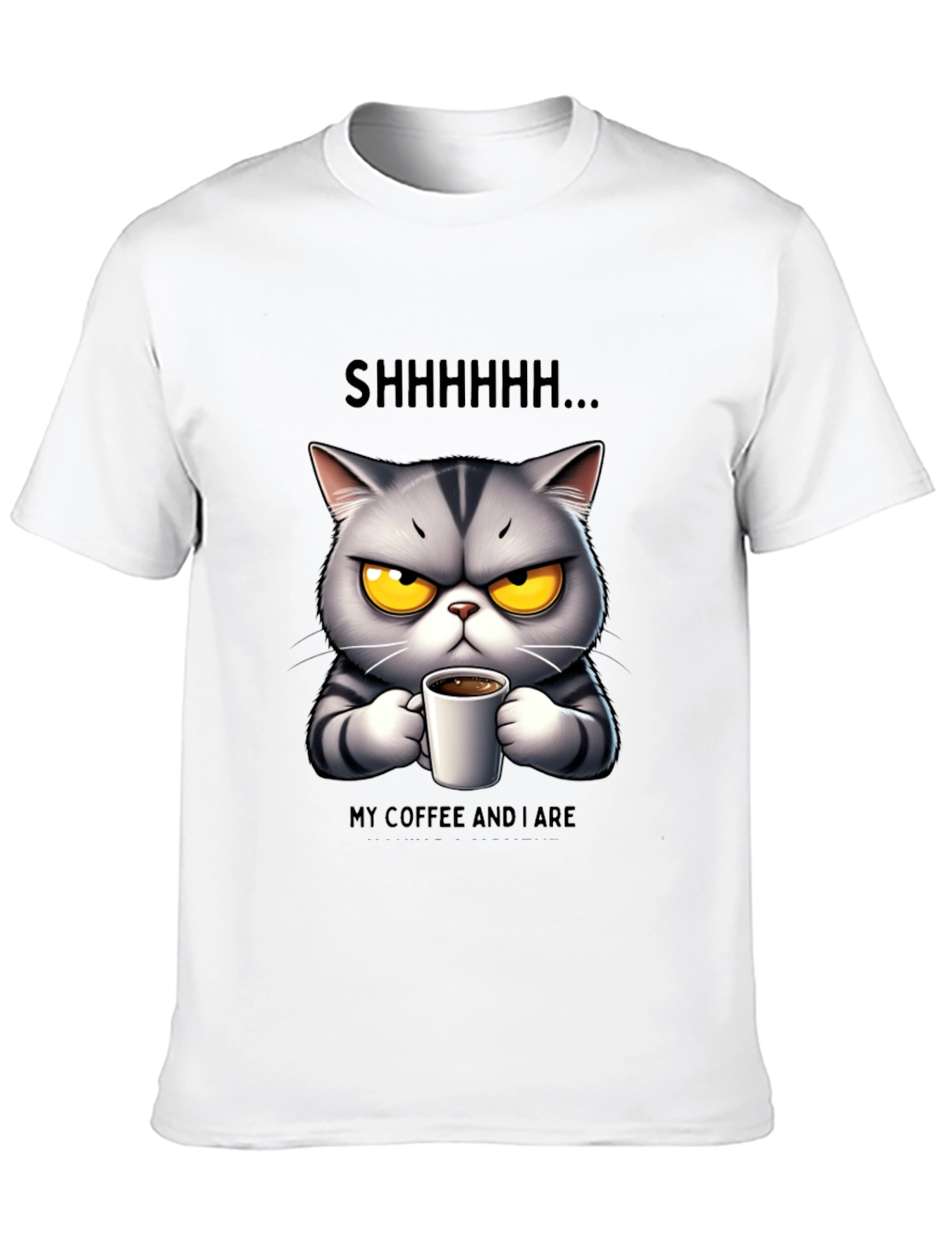 Grumpy Cat Coffee T-Shirt