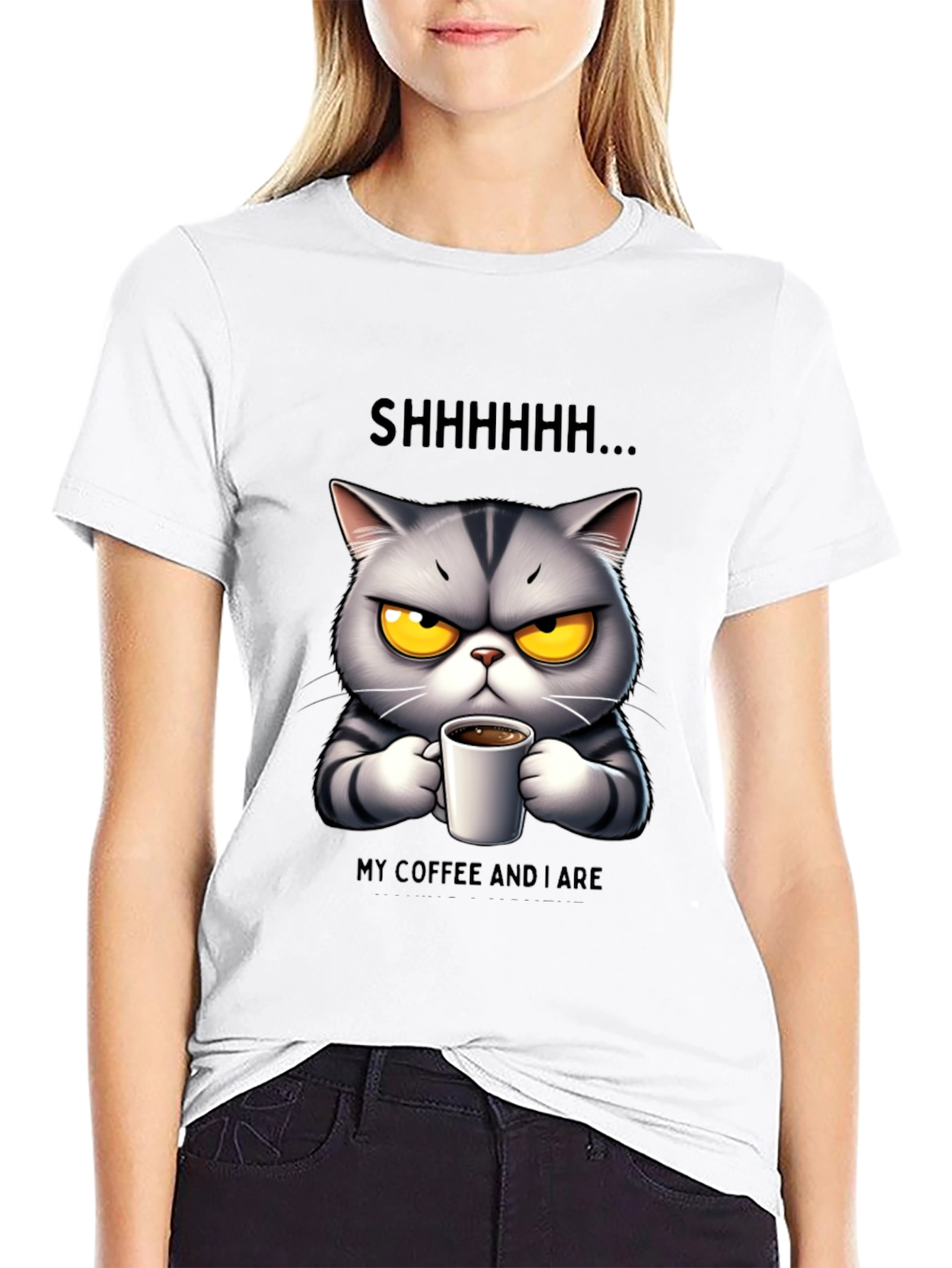 Grumpy Cat Coffee T-Shirt