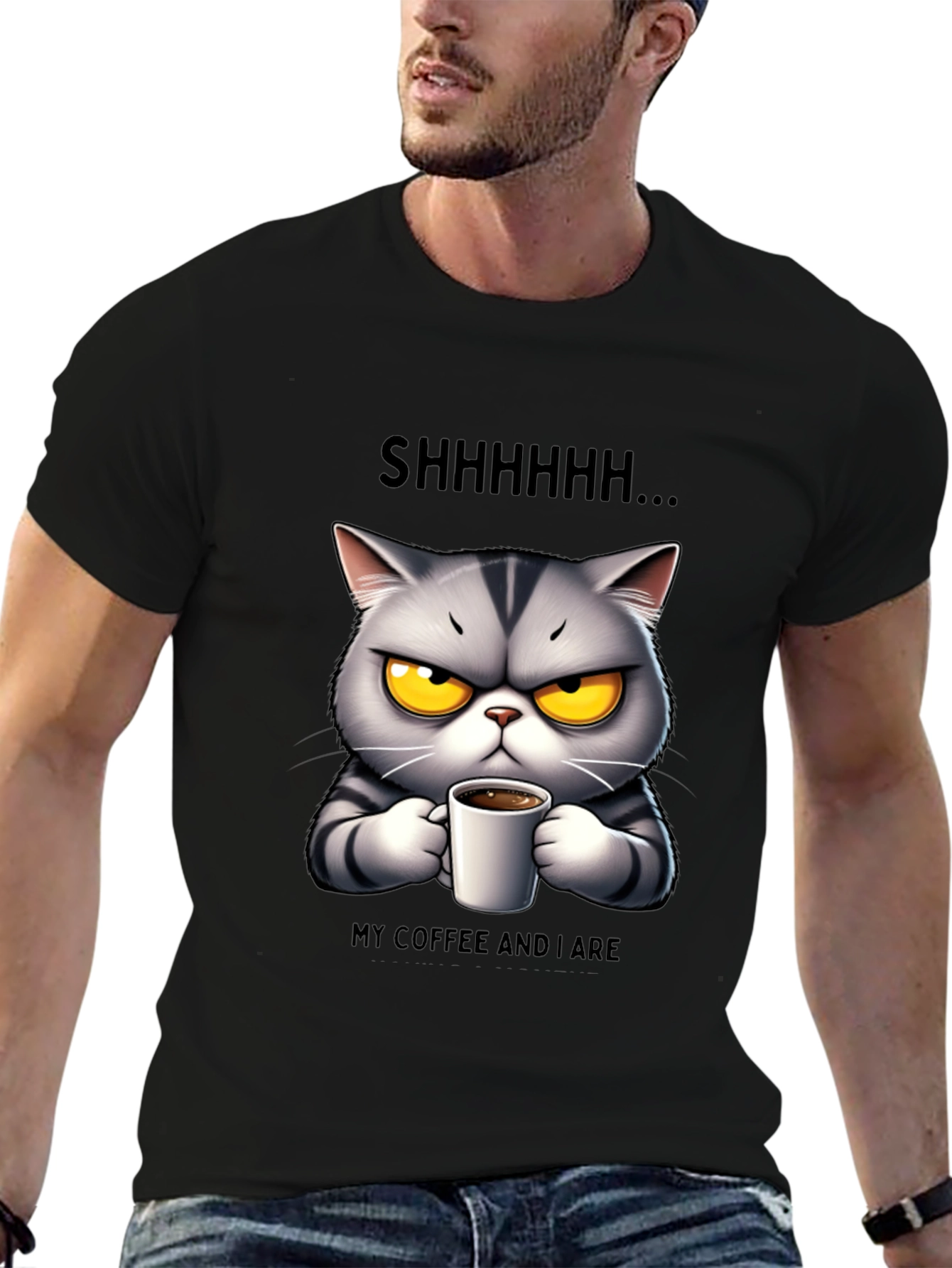 Grumpy Cat Coffee T-Shirt