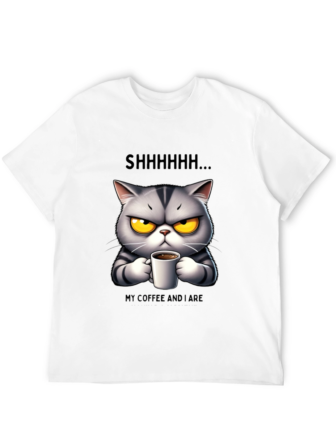 Grumpy Cat Coffee T-Shirt