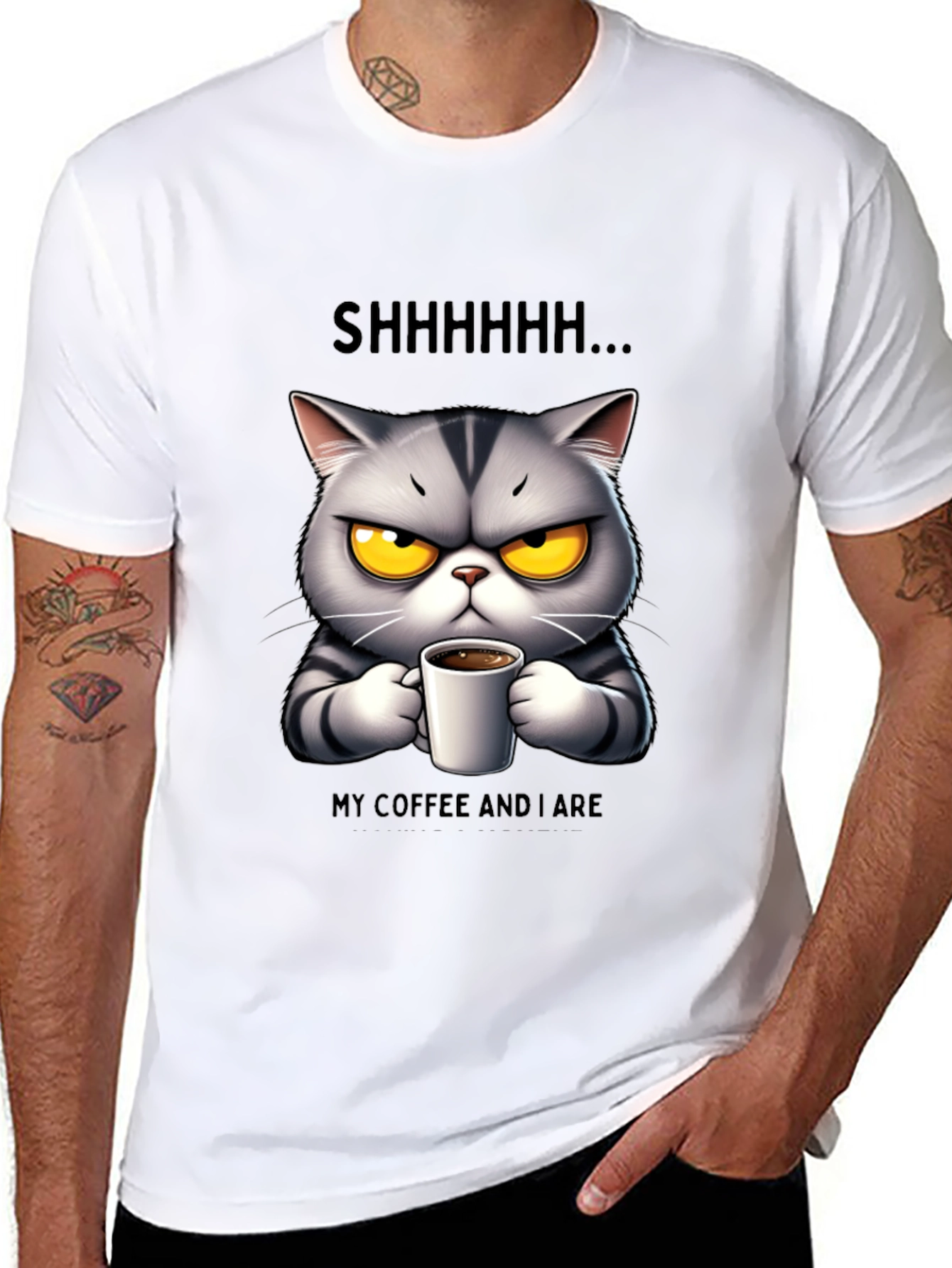 Grumpy Cat Coffee T-Shirt