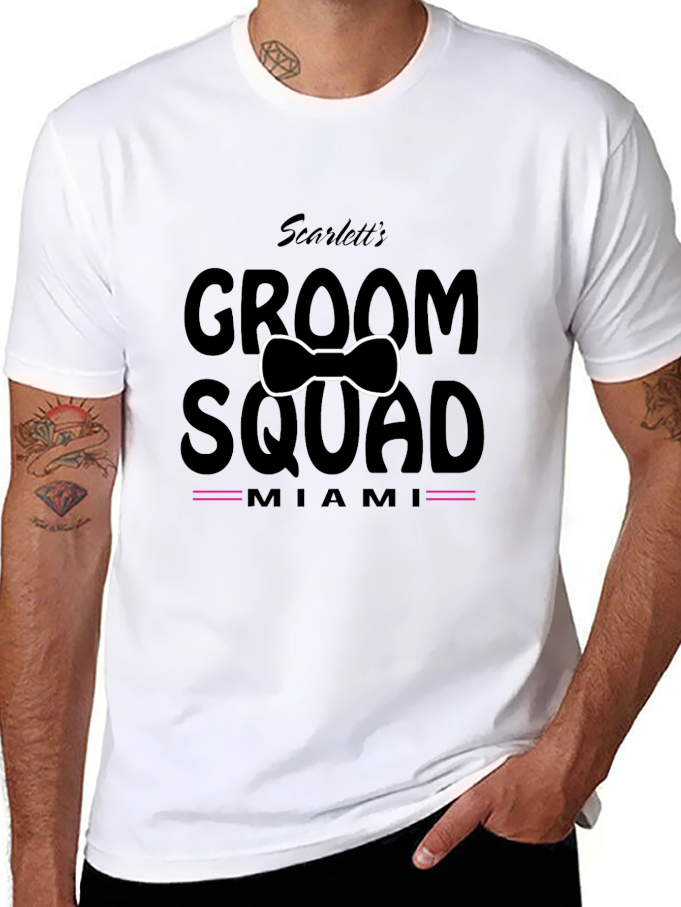 Groom Squad Miami T-Shirt