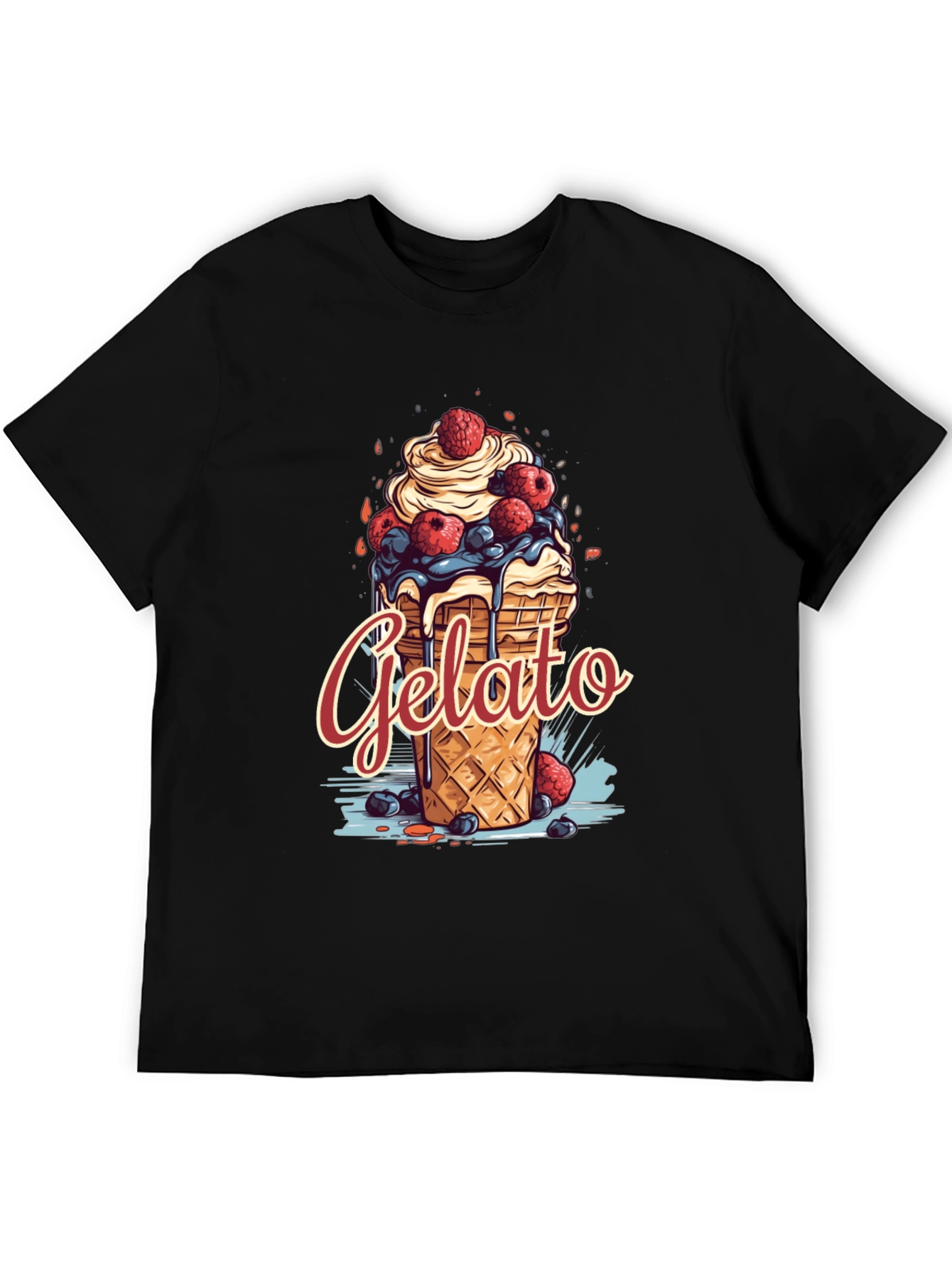 Gelato Graphic Tee - Dessert Lovers T-Shirt
