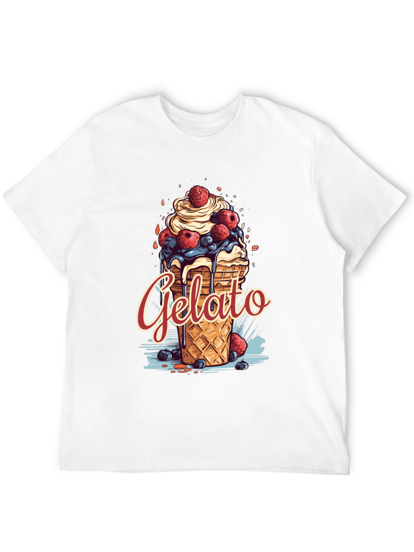 Gelato Graphic Tee - Dessert Lovers T-Shirt