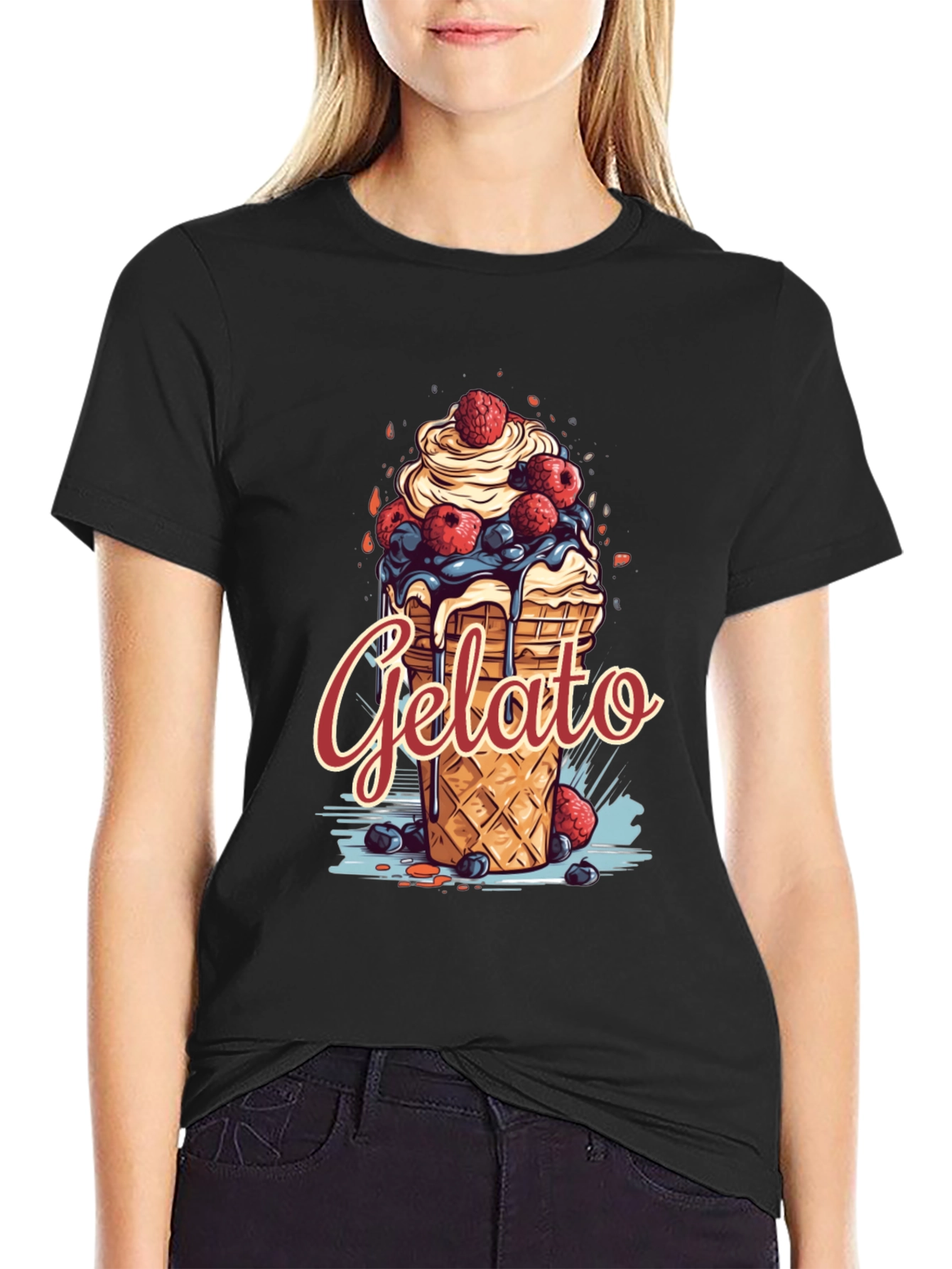 Gelato Graphic Tee - Dessert Lovers T-Shirt