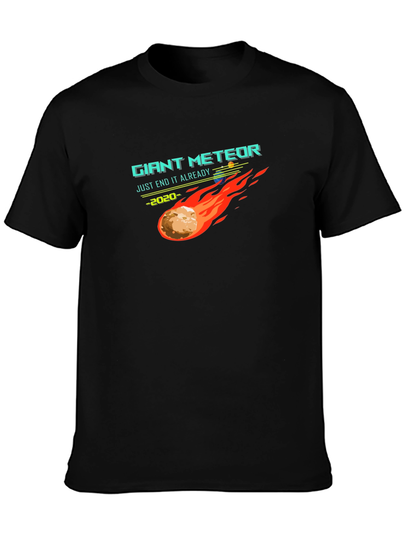 Giant Meteor 2020 Black T-Shirt