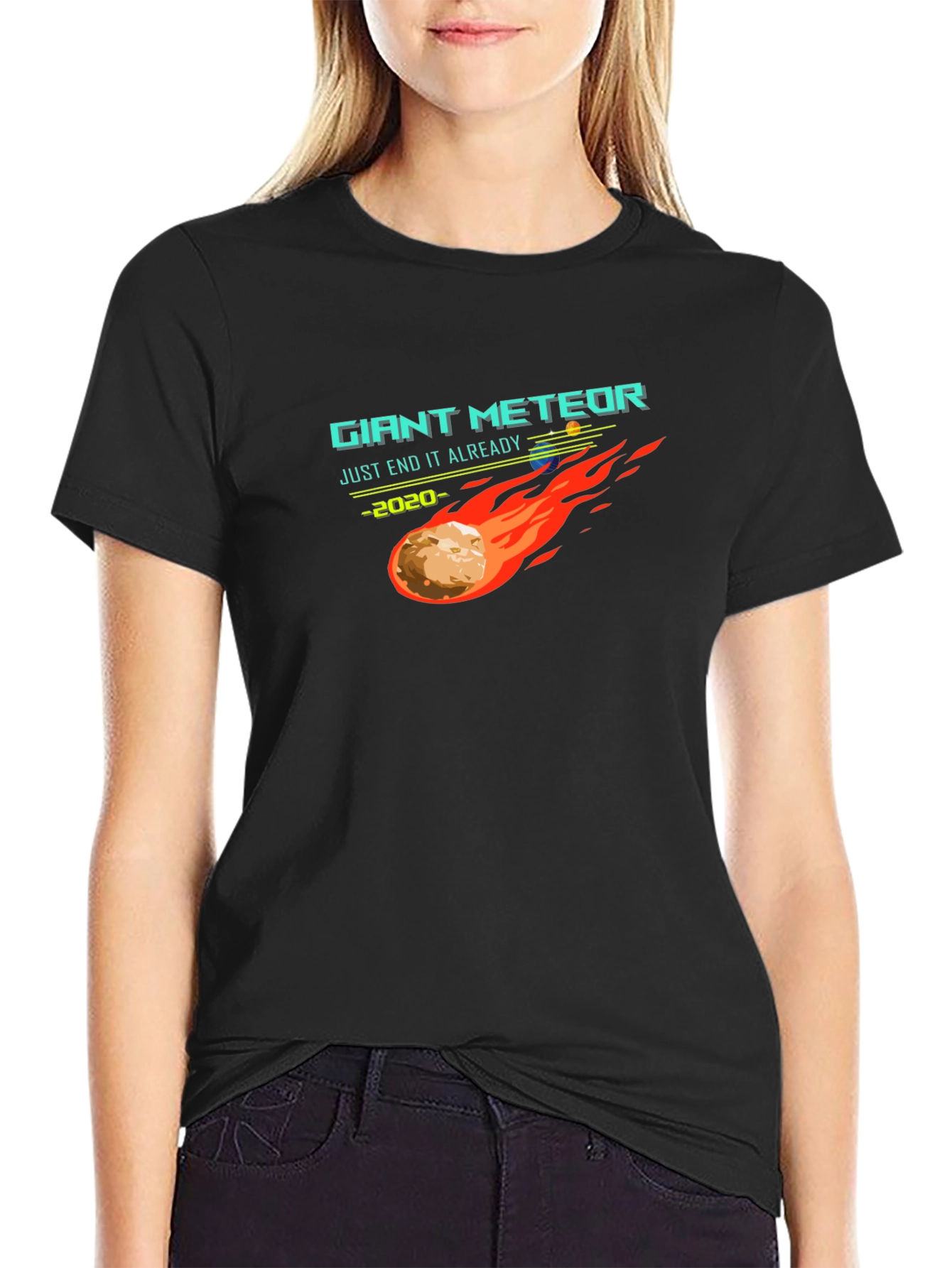Giant Meteor 2020 Black T-Shirt