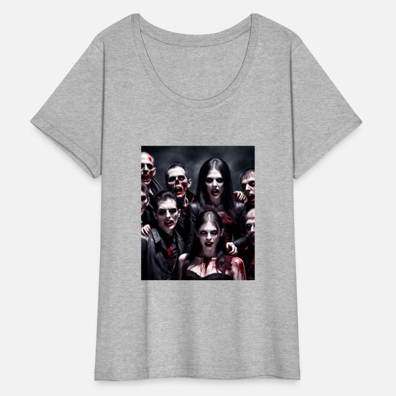 Zombies celebrate Halloween