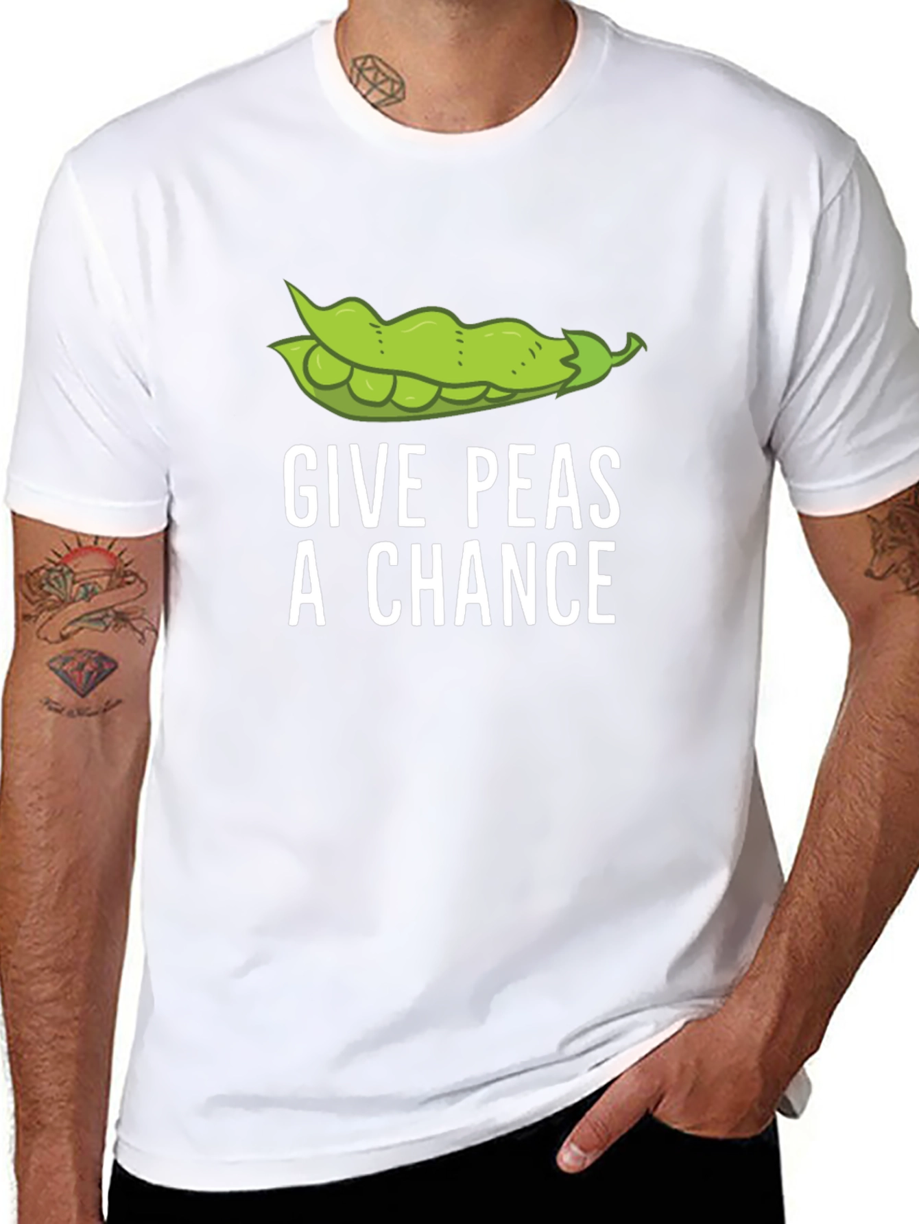 Give Peas A Chance Graphic Tee