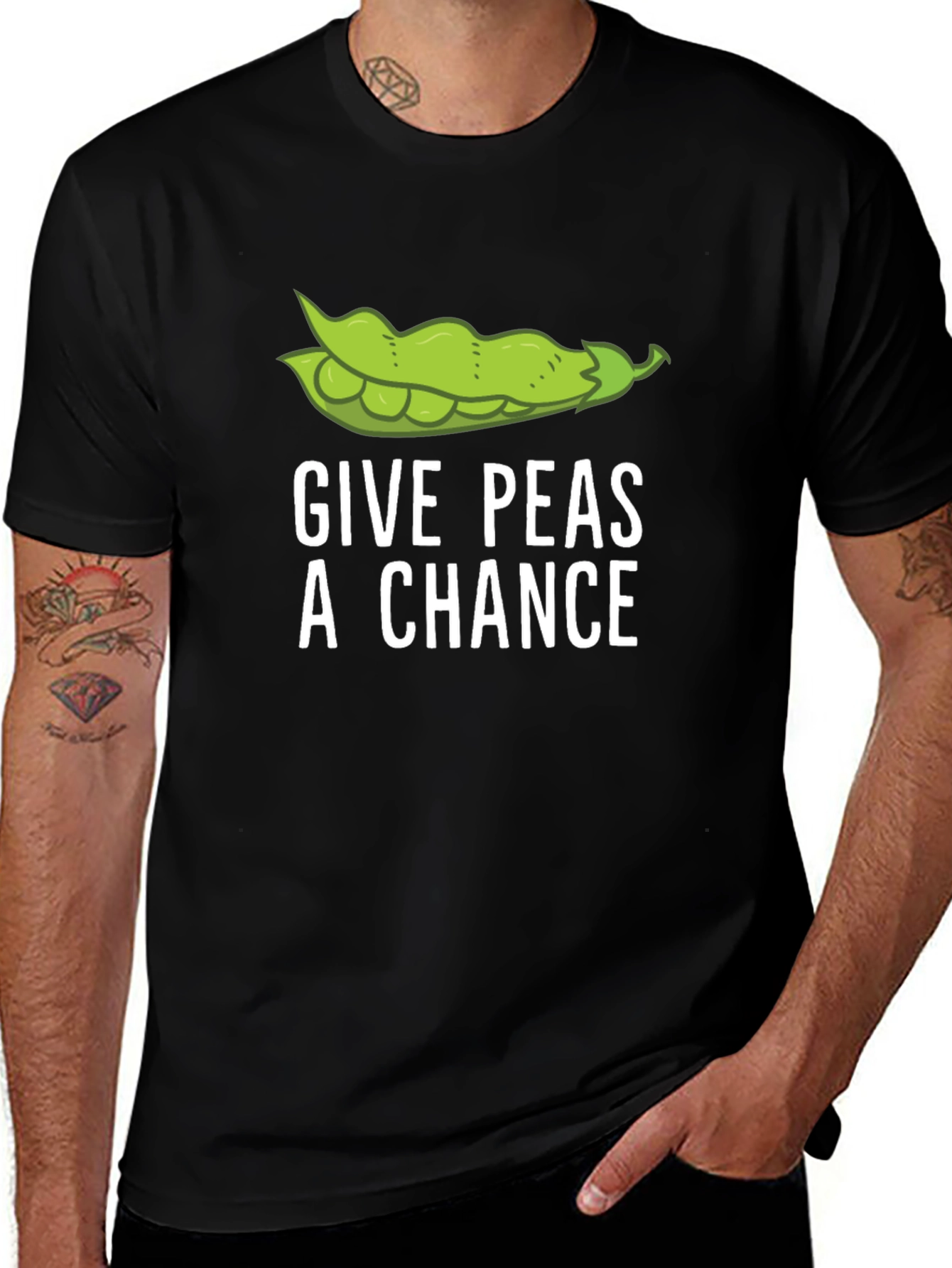 Give Peas A Chance Graphic Tee