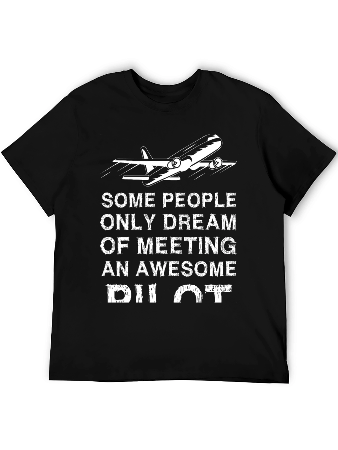 Awesome Pilot T-Shirt - Airplane Design