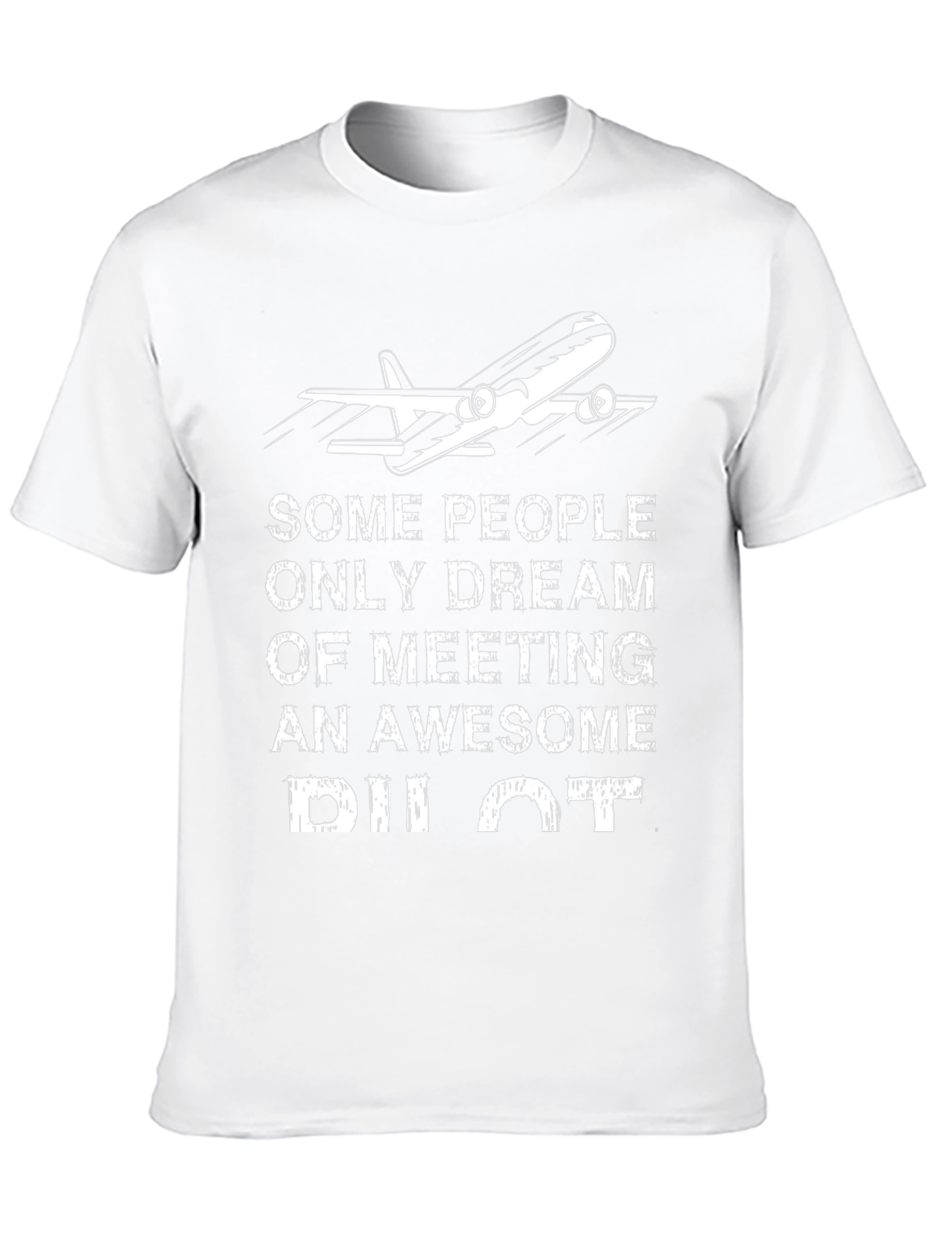 Awesome Pilot T-Shirt - Airplane Design