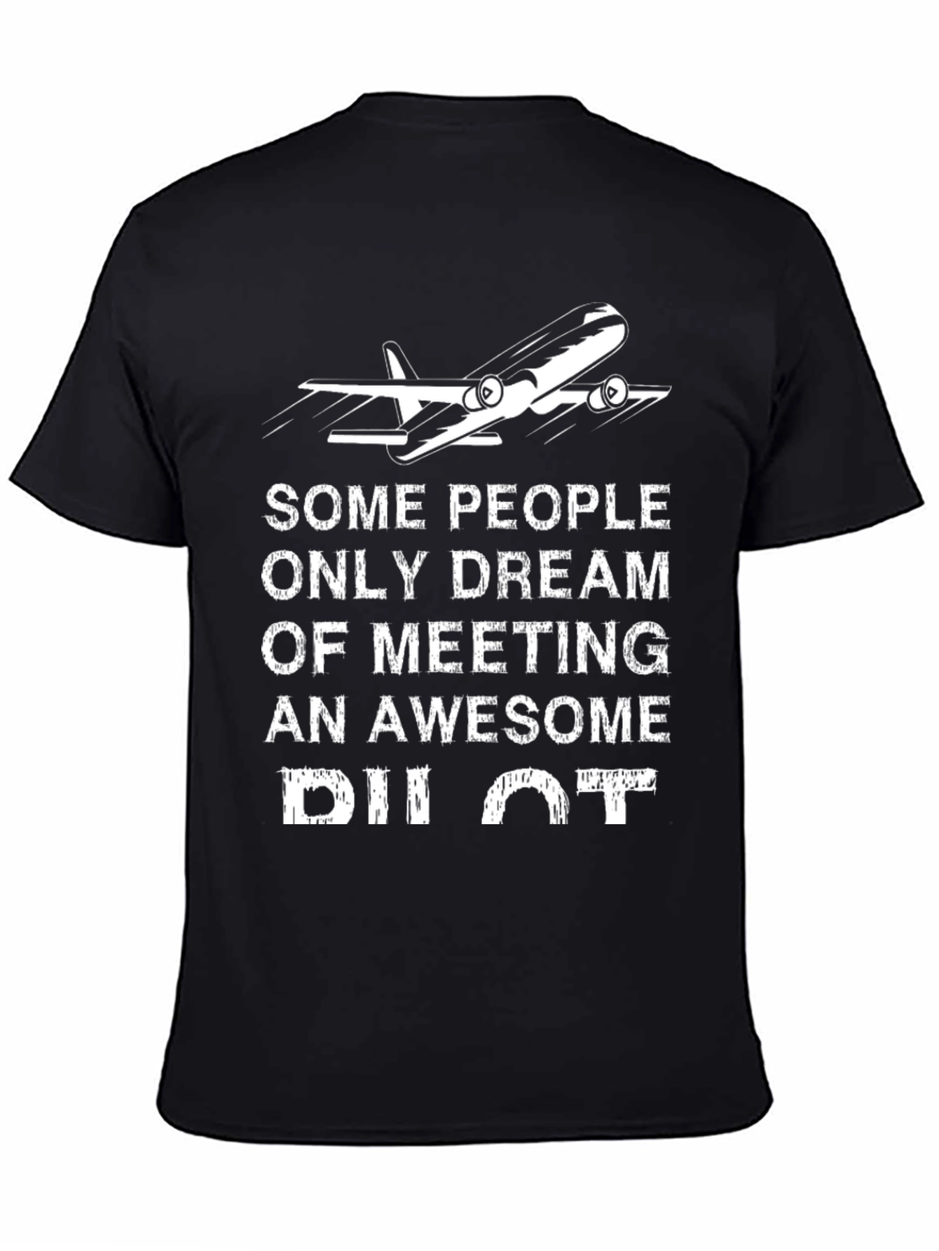 Awesome Pilot T-Shirt - Airplane Design