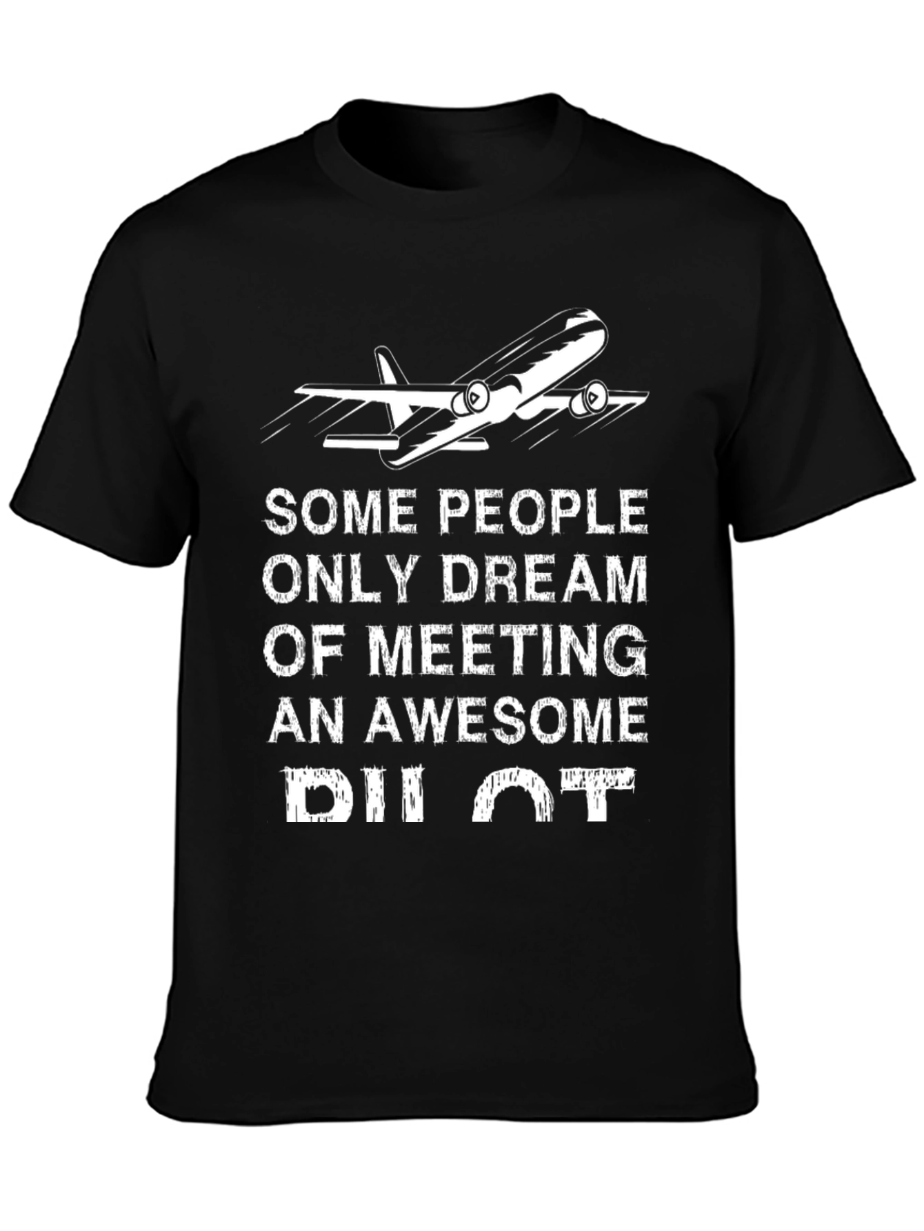 Awesome Pilot T-Shirt - Airplane Design