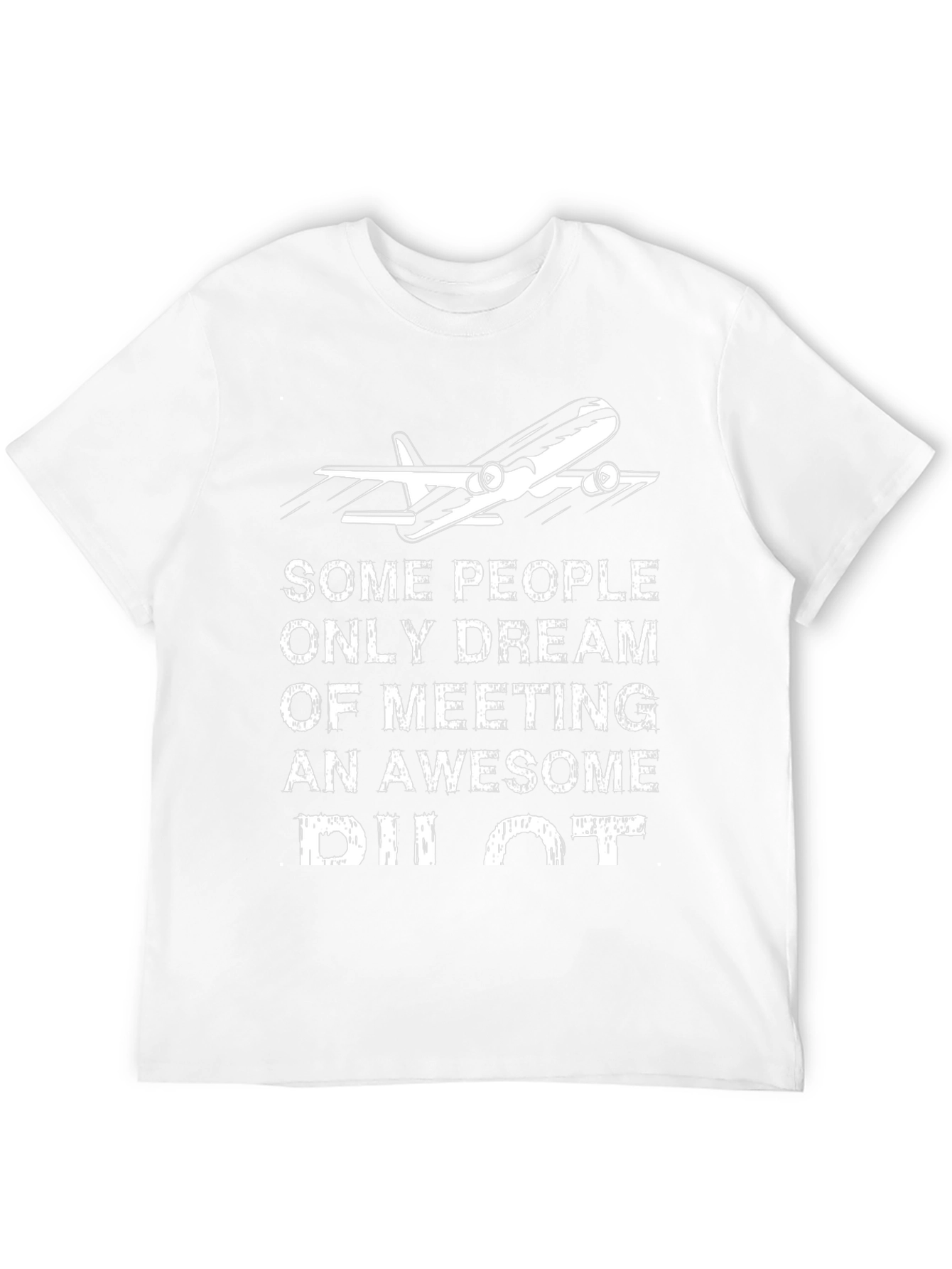 Awesome Pilot T-Shirt - Airplane Design