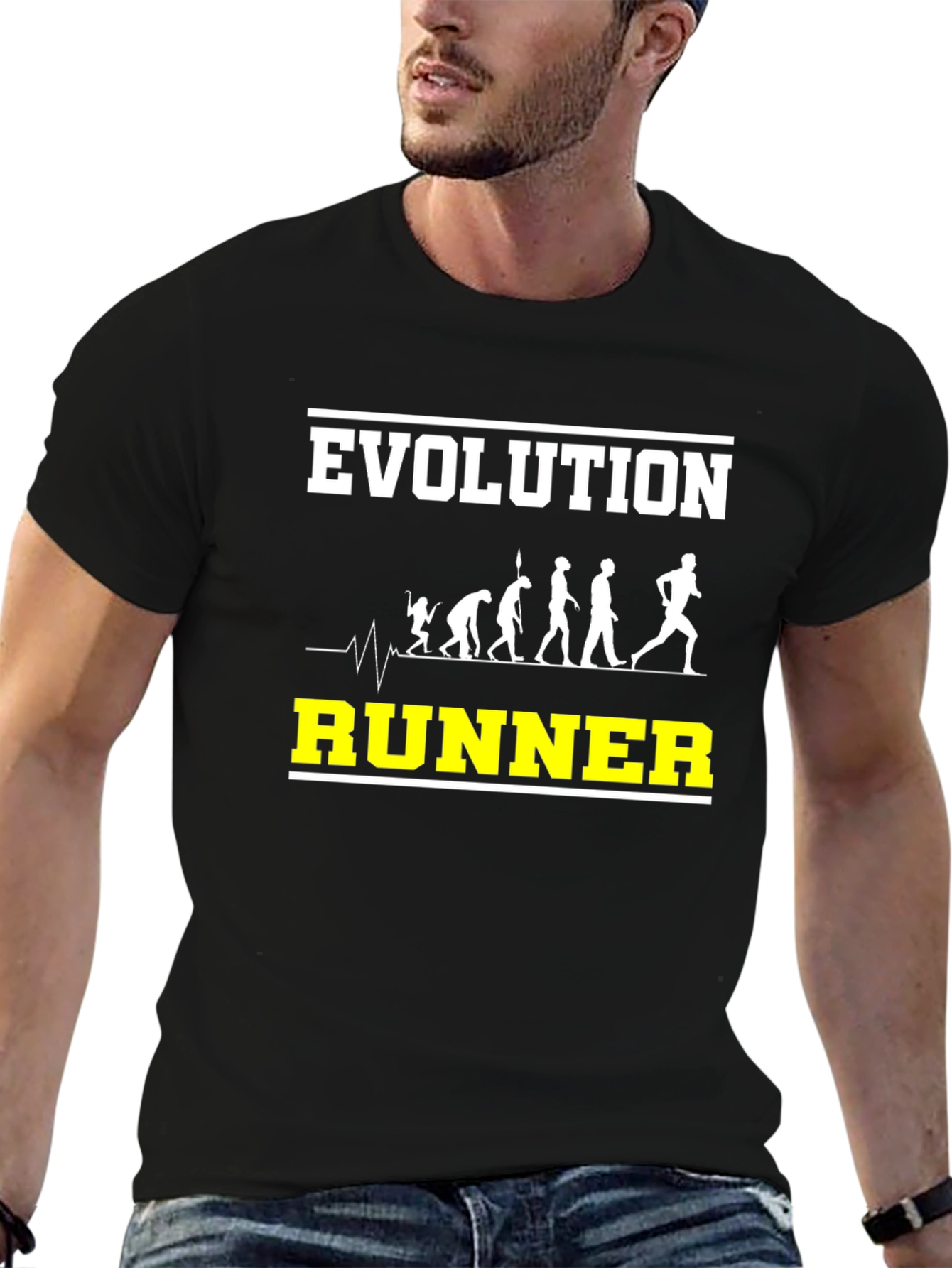 Evolution Runner Graphic T-Shirt
