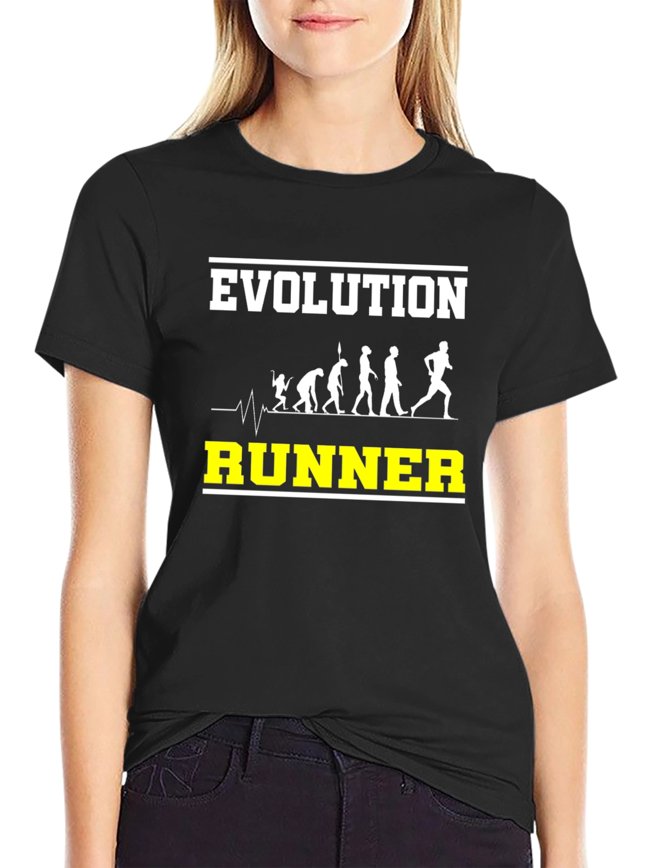 Evolution Runner Graphic T-Shirt