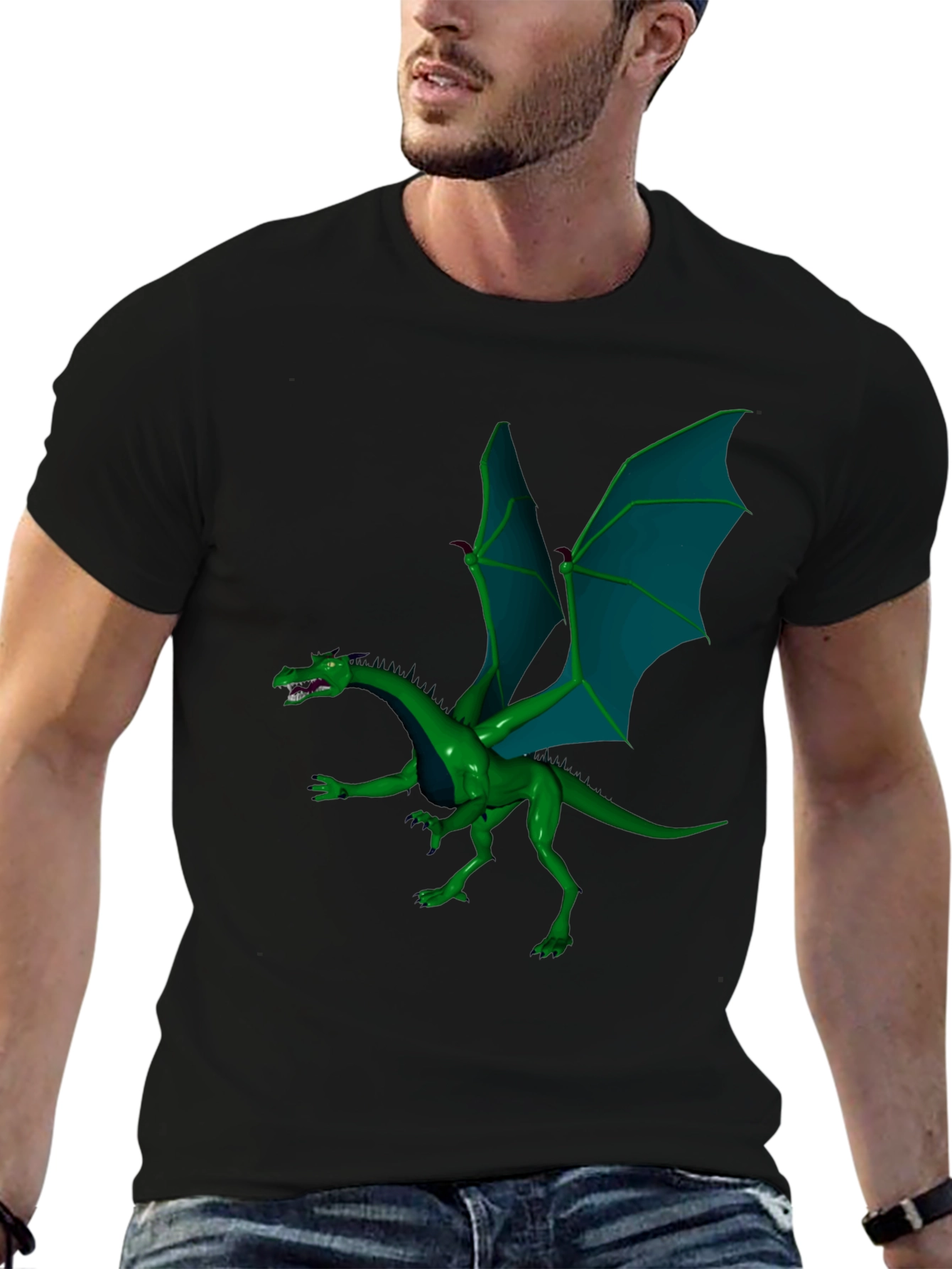 Green Dragon Graphic Tee