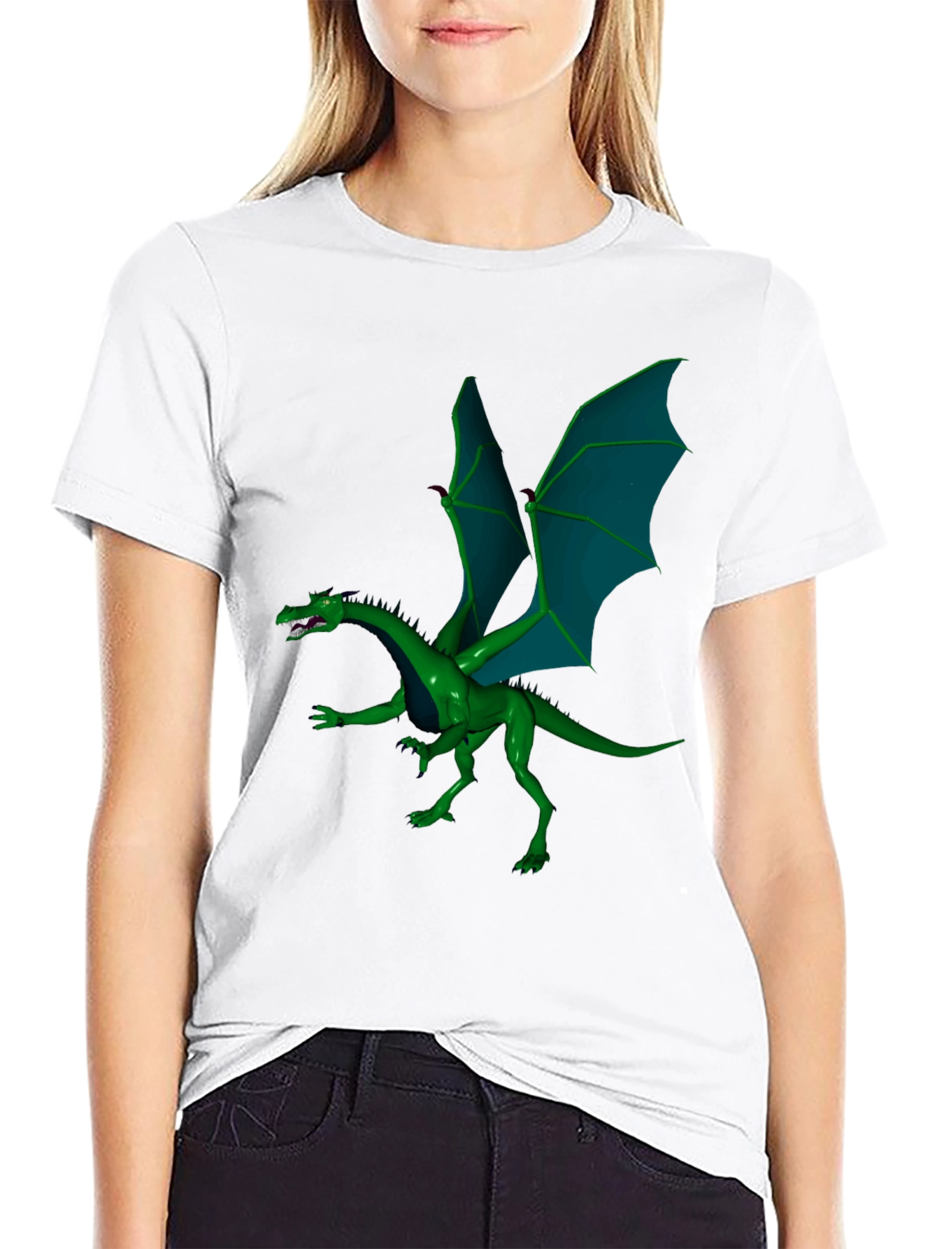 Green Dragon Graphic Tee