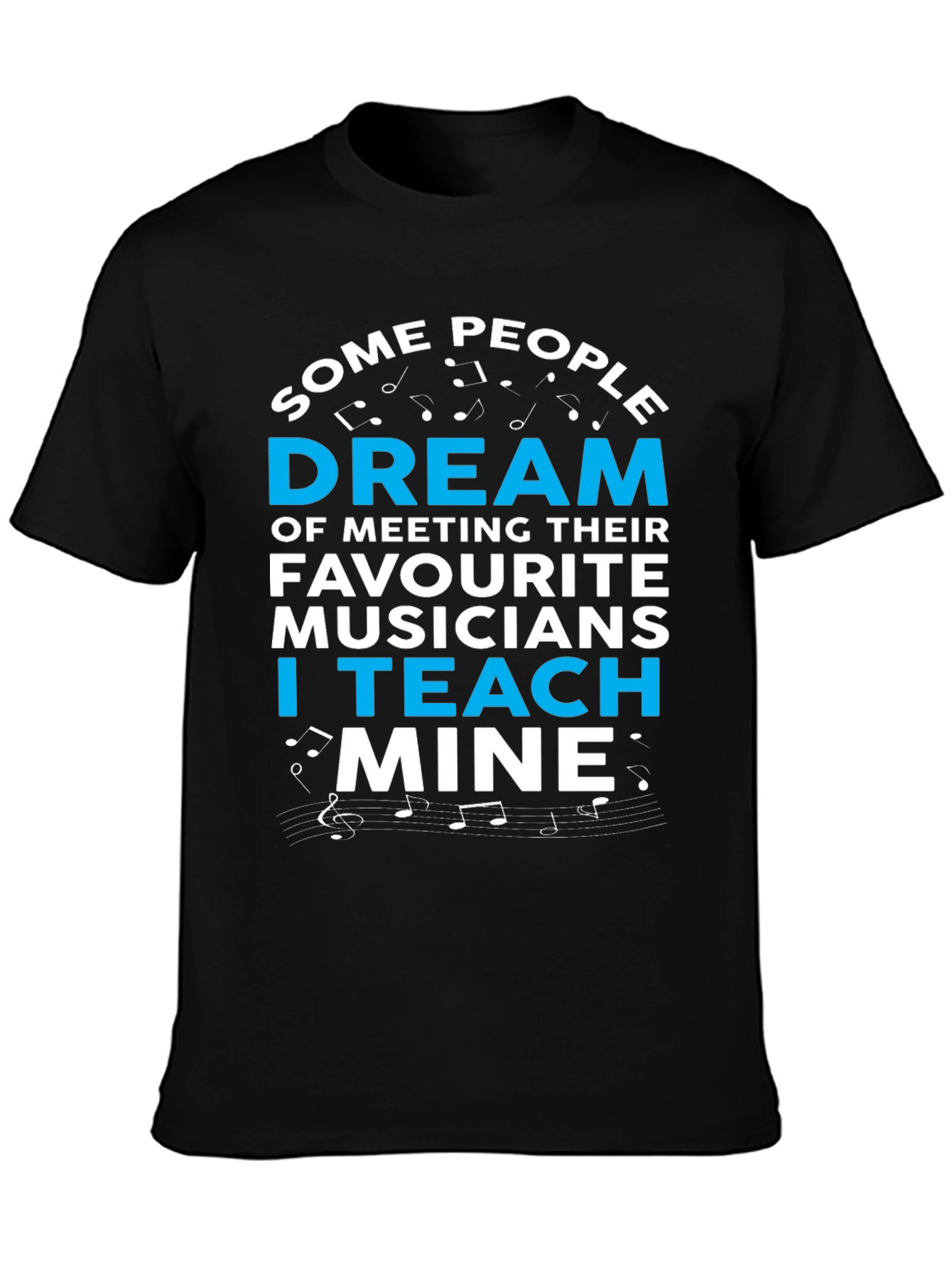 Musician Teacher Graphic T-Shirt - Music Educator Apparel