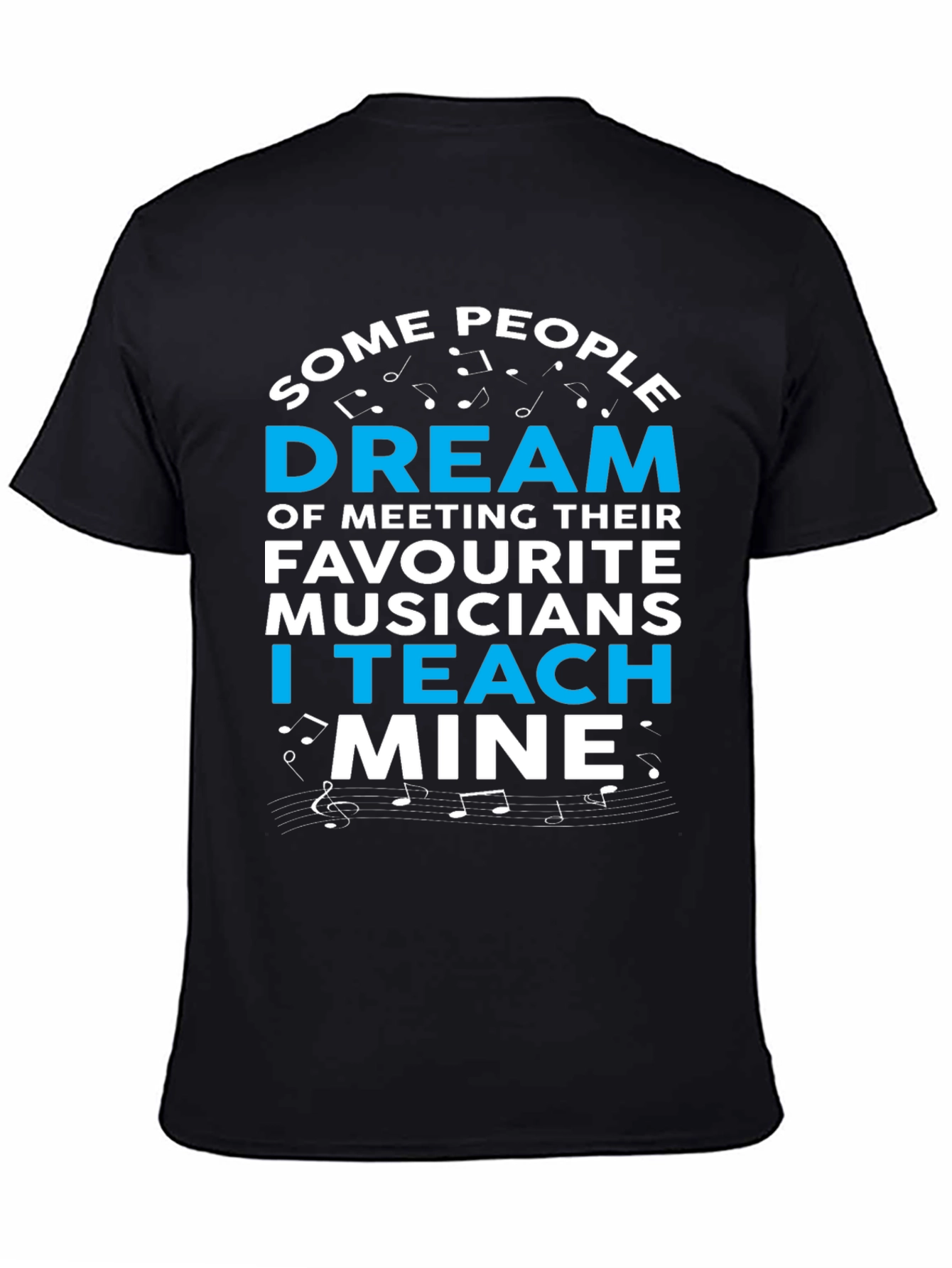 Musician Teacher Graphic T-Shirt - Music Educator Apparel