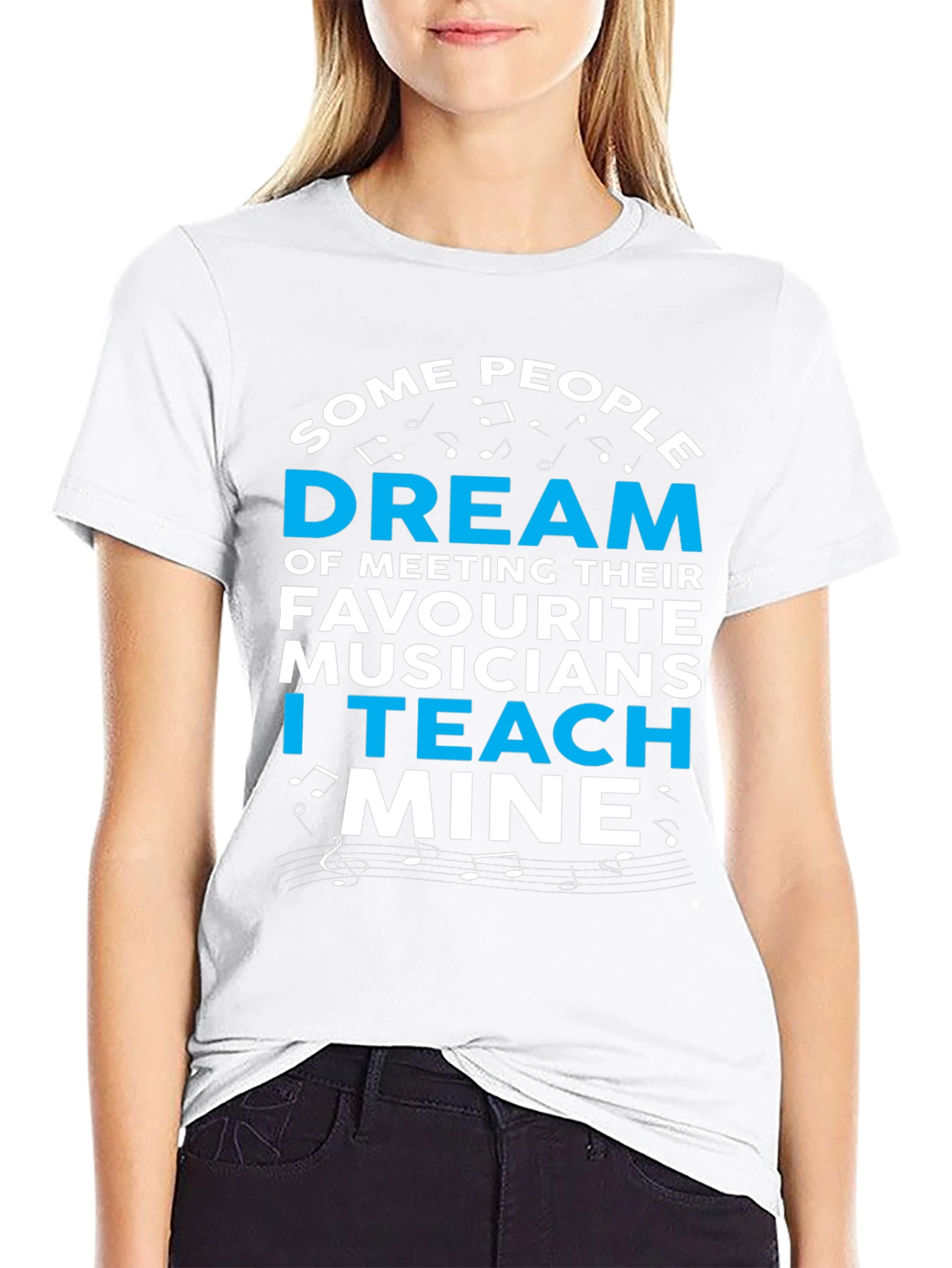 Musician Teacher Graphic T-Shirt - Music Educator Apparel