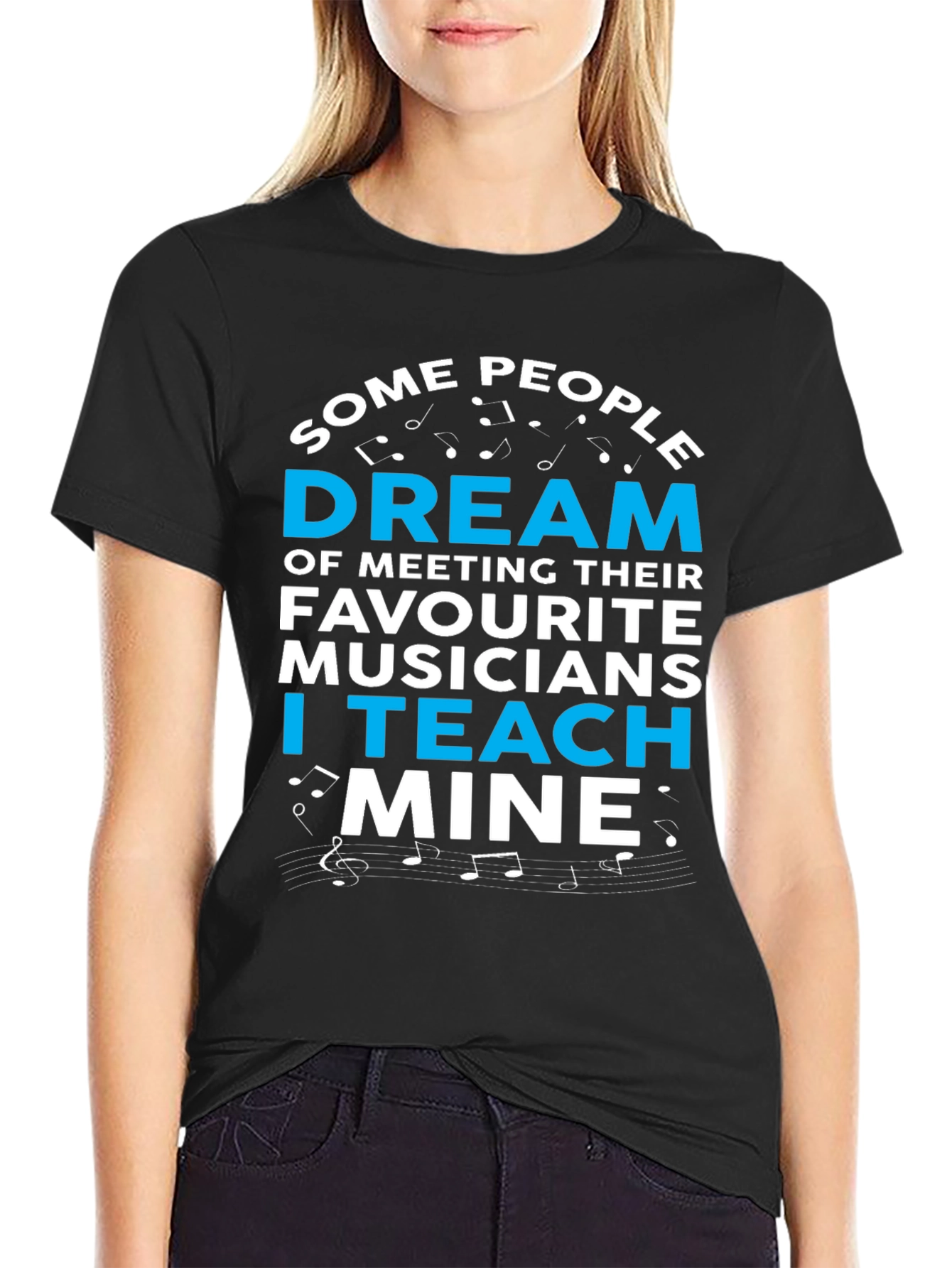 Musician Teacher Graphic T-Shirt - Music Educator Apparel