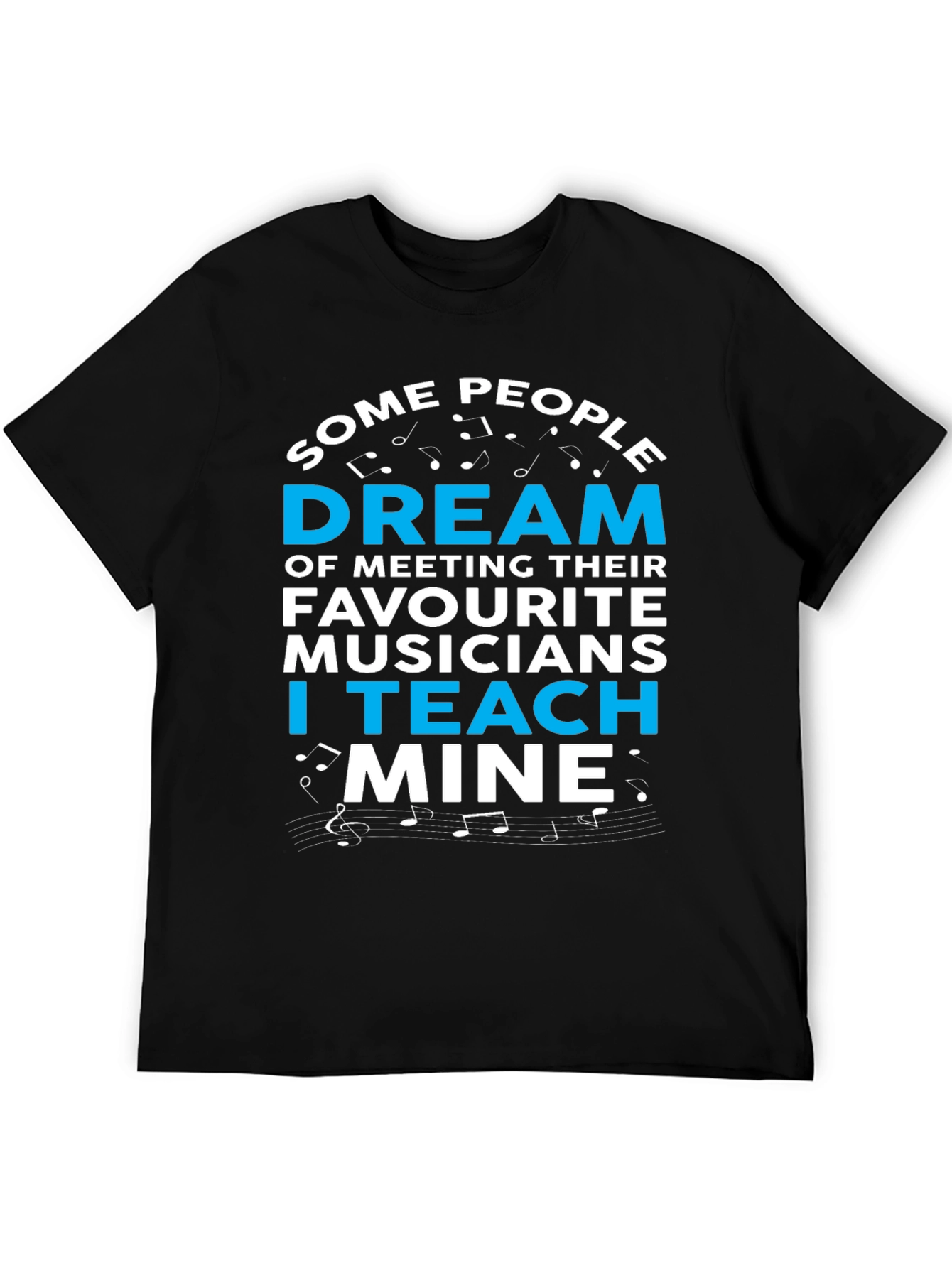 Musician Teacher Graphic T-Shirt - Music Educator Apparel